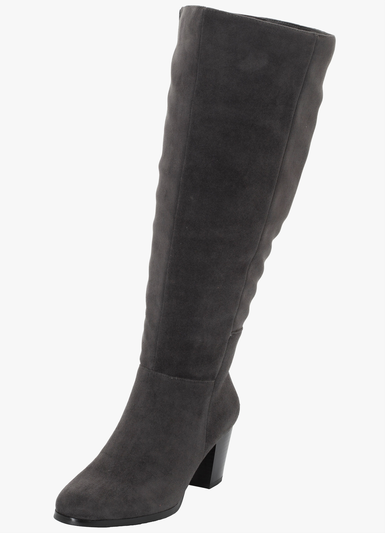 sheego Weitschaftstiefel - grau
