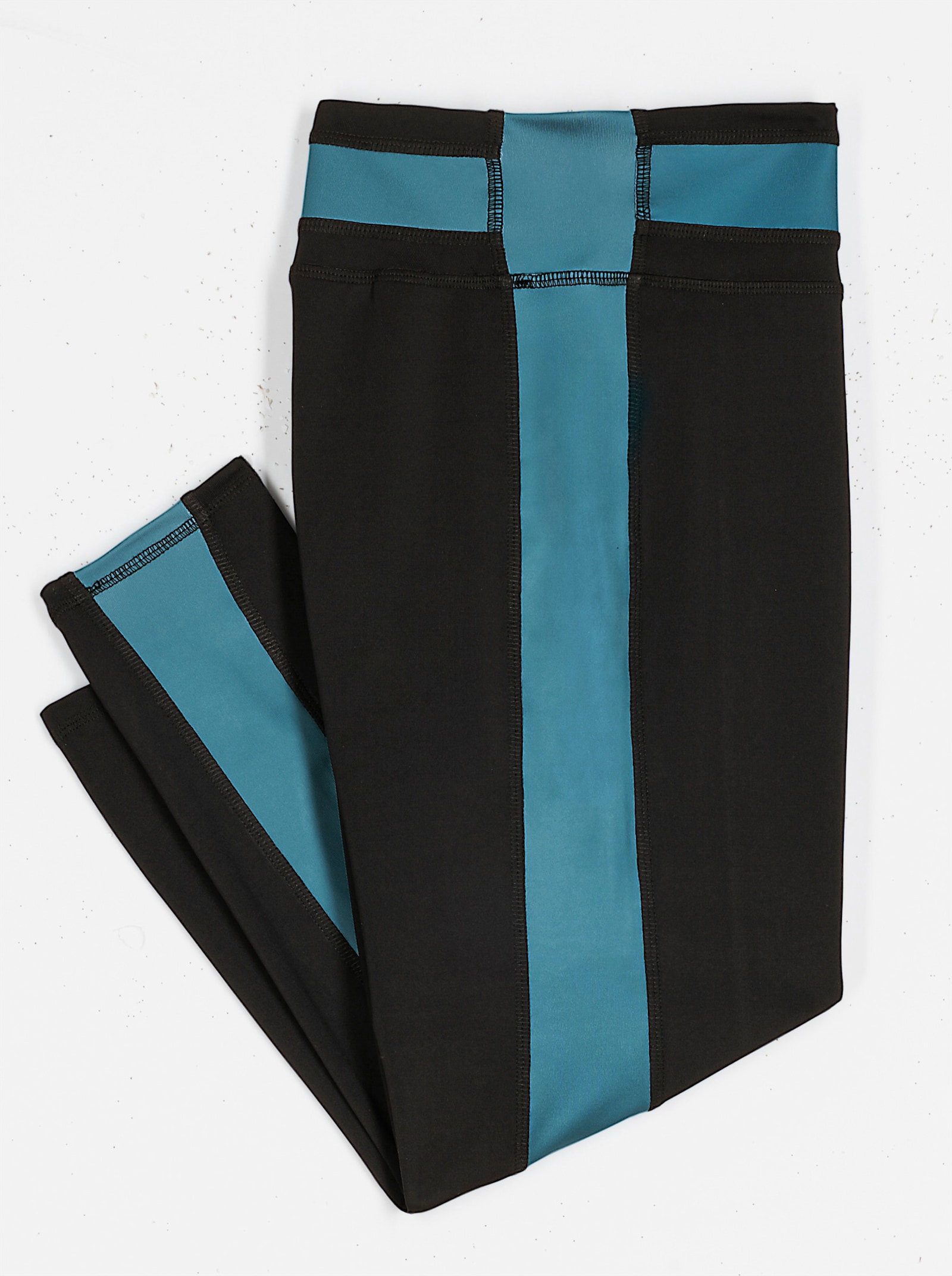 Catamaran Sports Funktionshose in 7/8-Länge - schwarz-topas