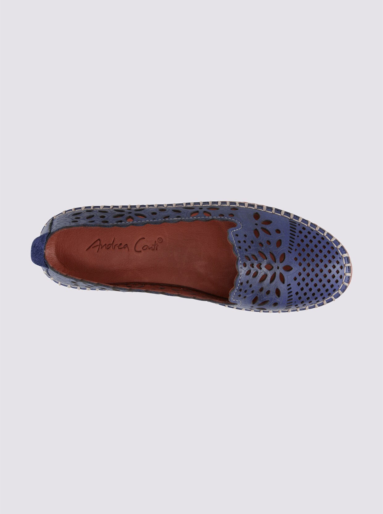 Andrea Conti Slipper - blau