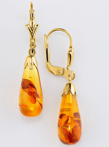 Pendants d'oreilles - Or jaune 375