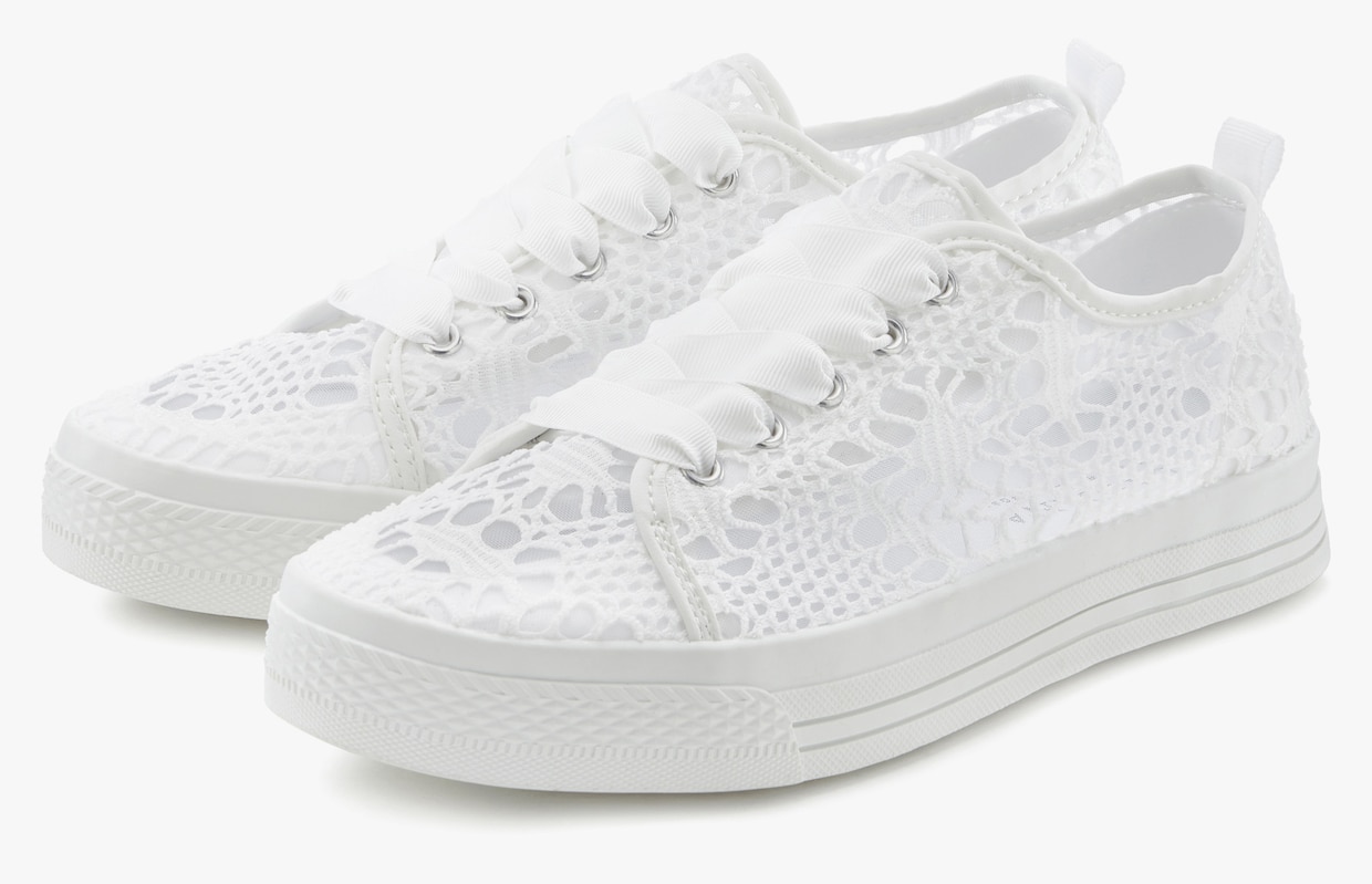 LASCANA Sneaker - weiss