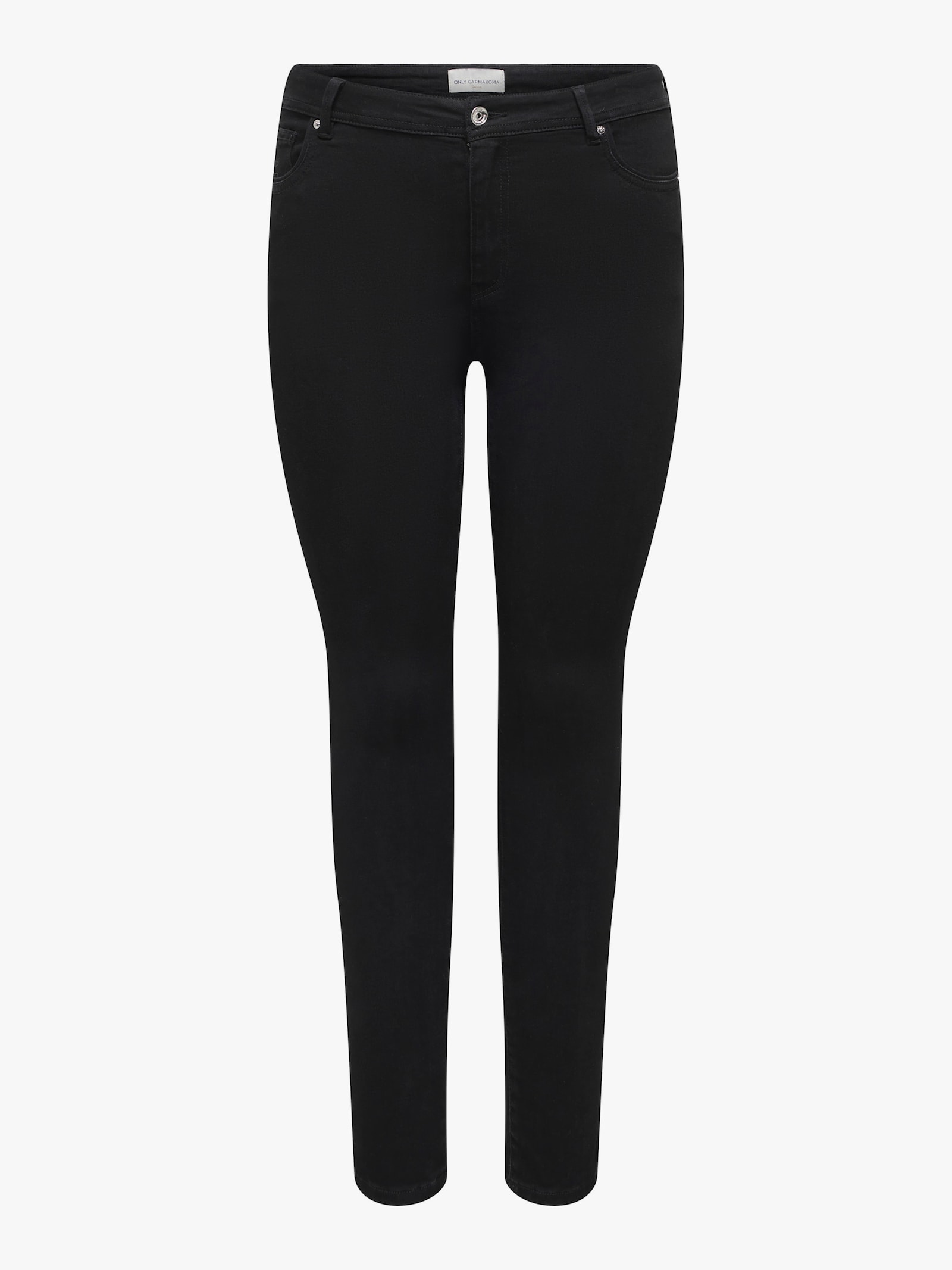 Skinny-fit-Jeans - black denim