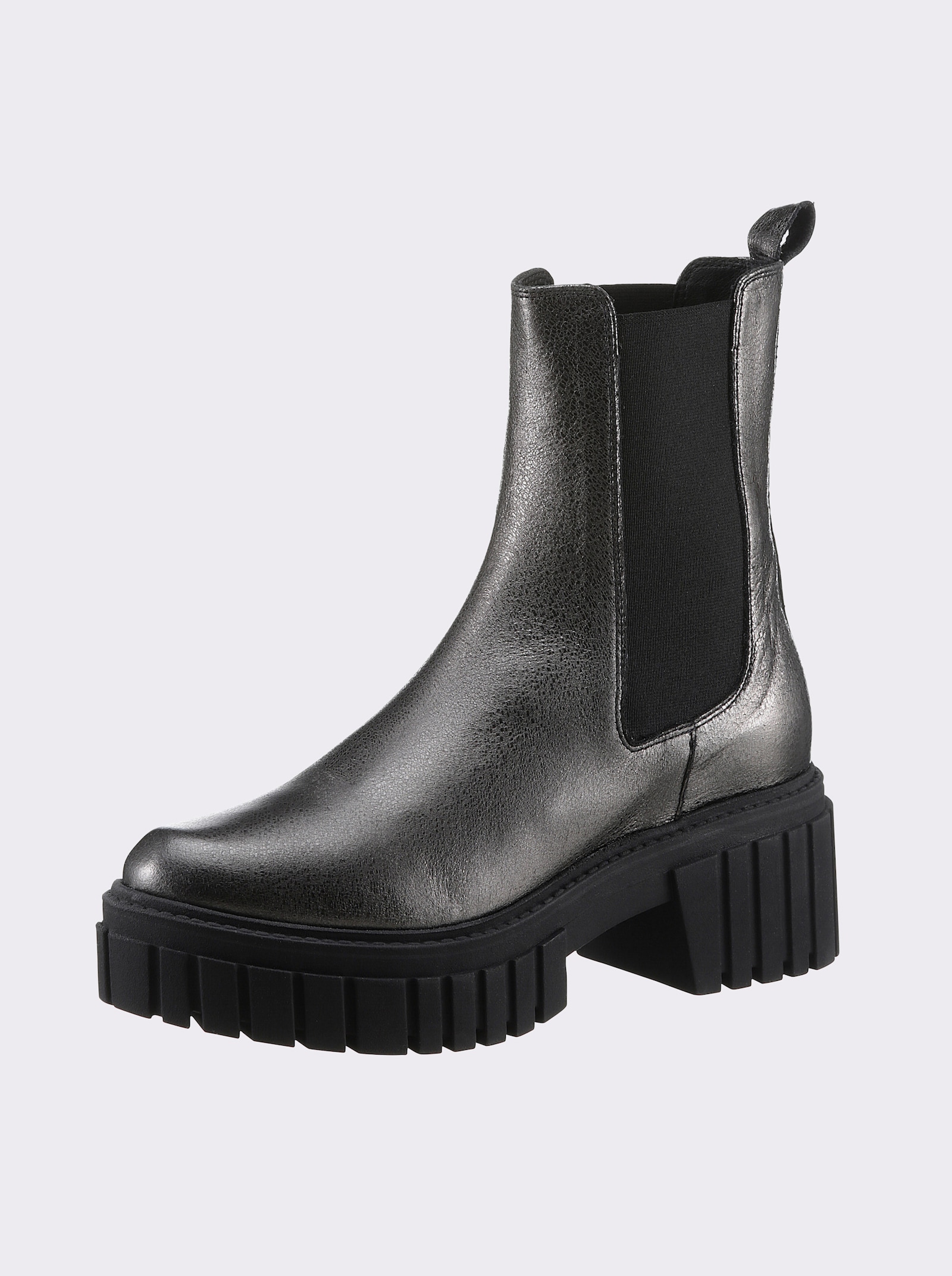 heine Bottines - anthracite-metallisé