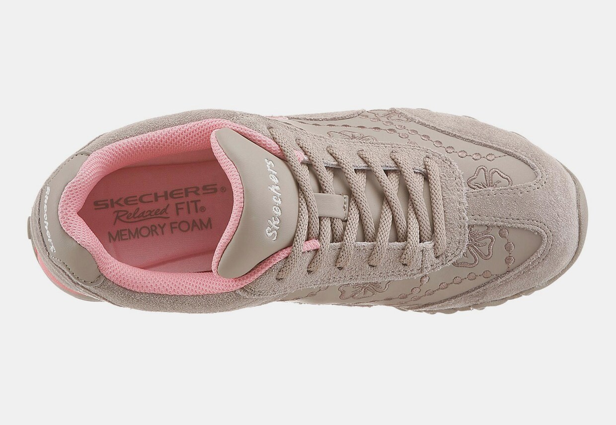 Skechers Sneaker - taupe/roze