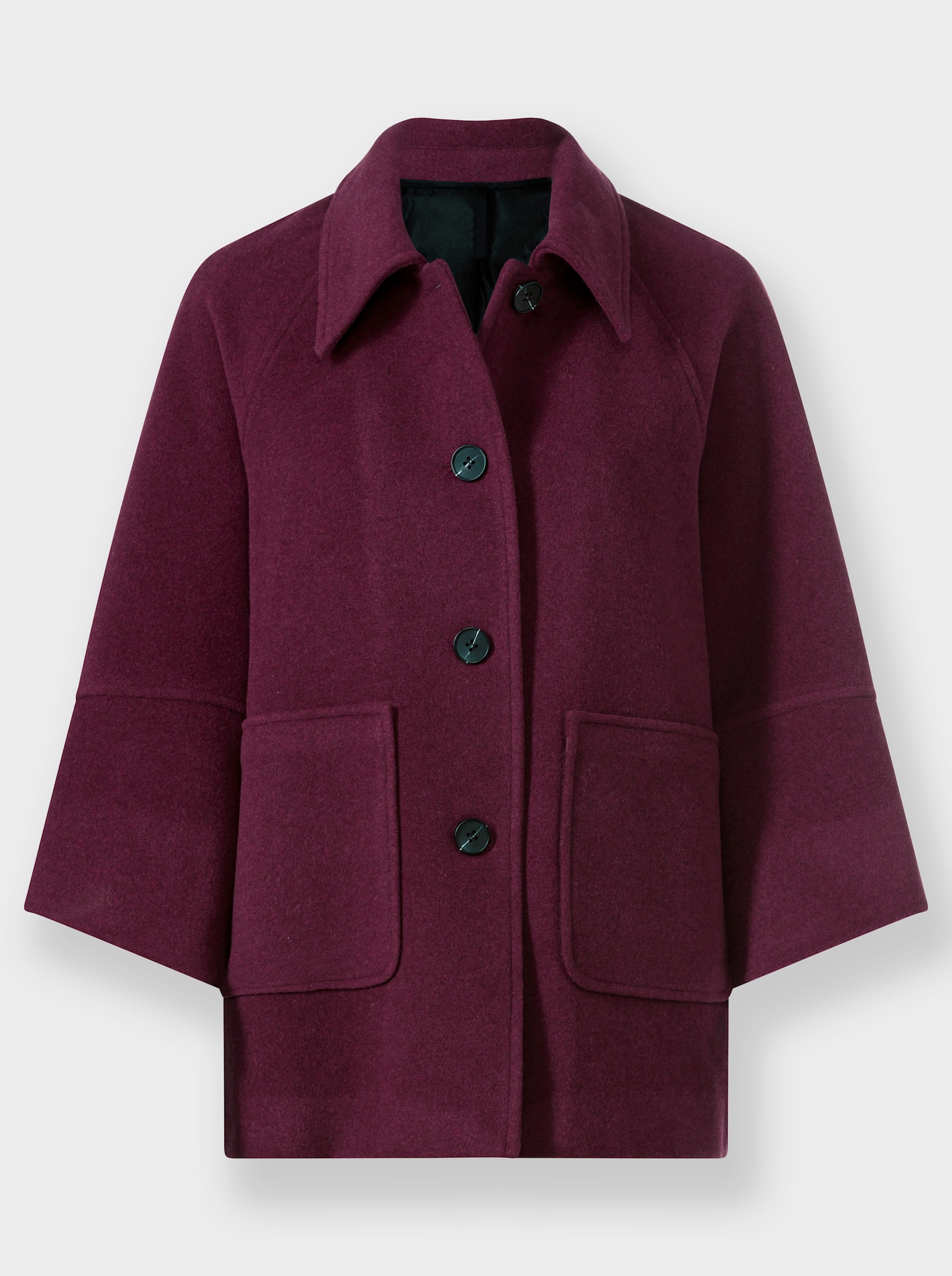 heine Jacke mit weiten Ärmeln - bordeaux