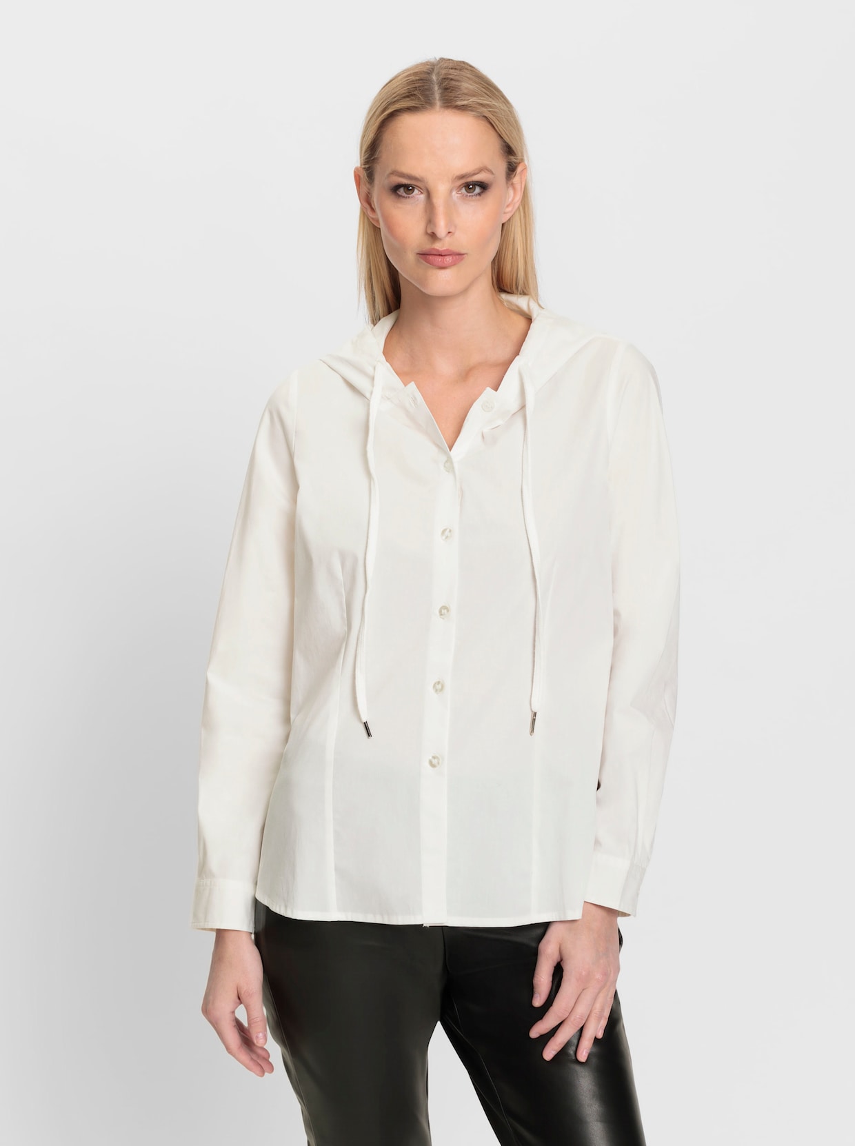 heine Blouse met lange mouwen - wit