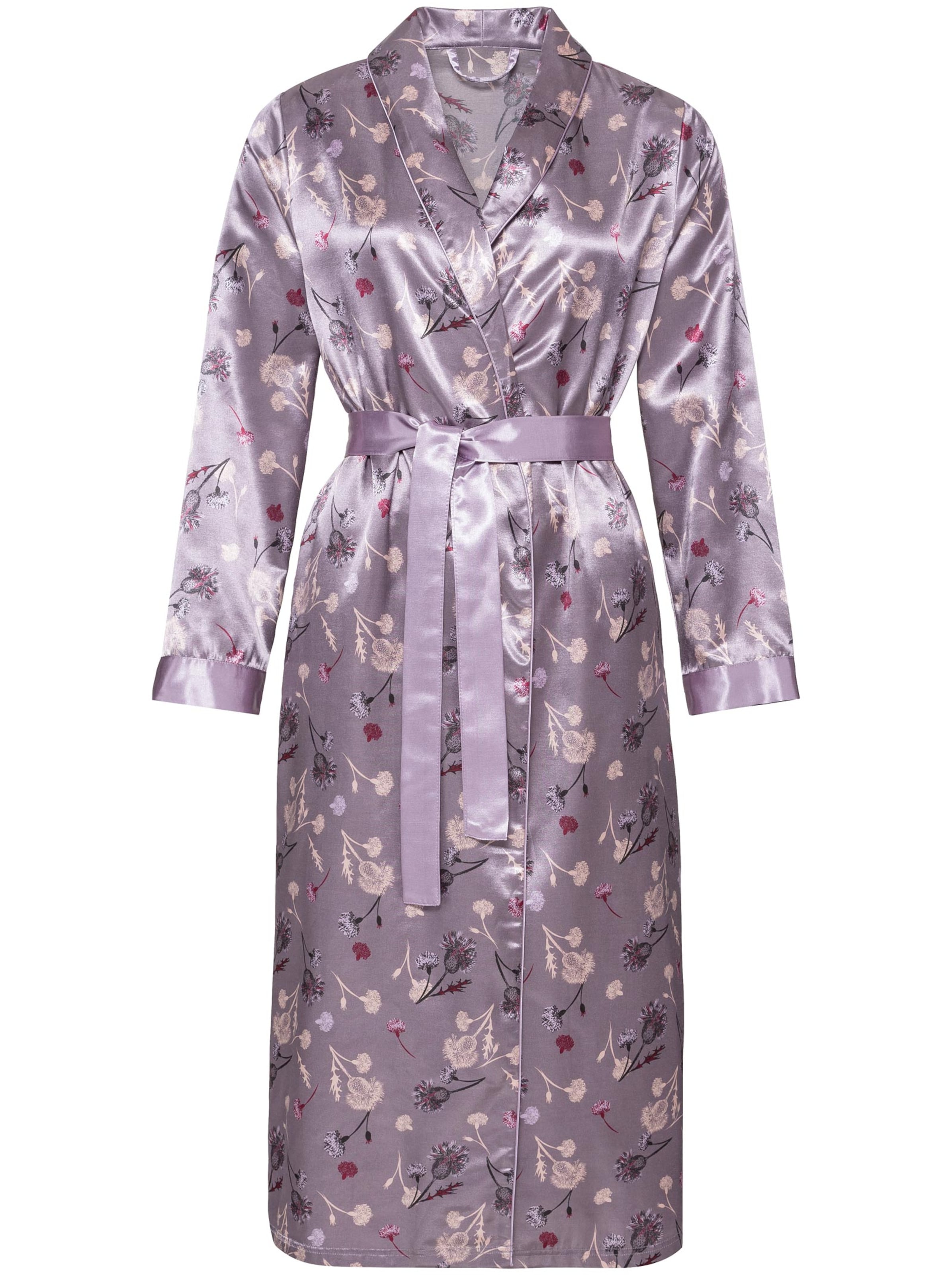 wäschepur Morgenmantel - mauve-bedruckt