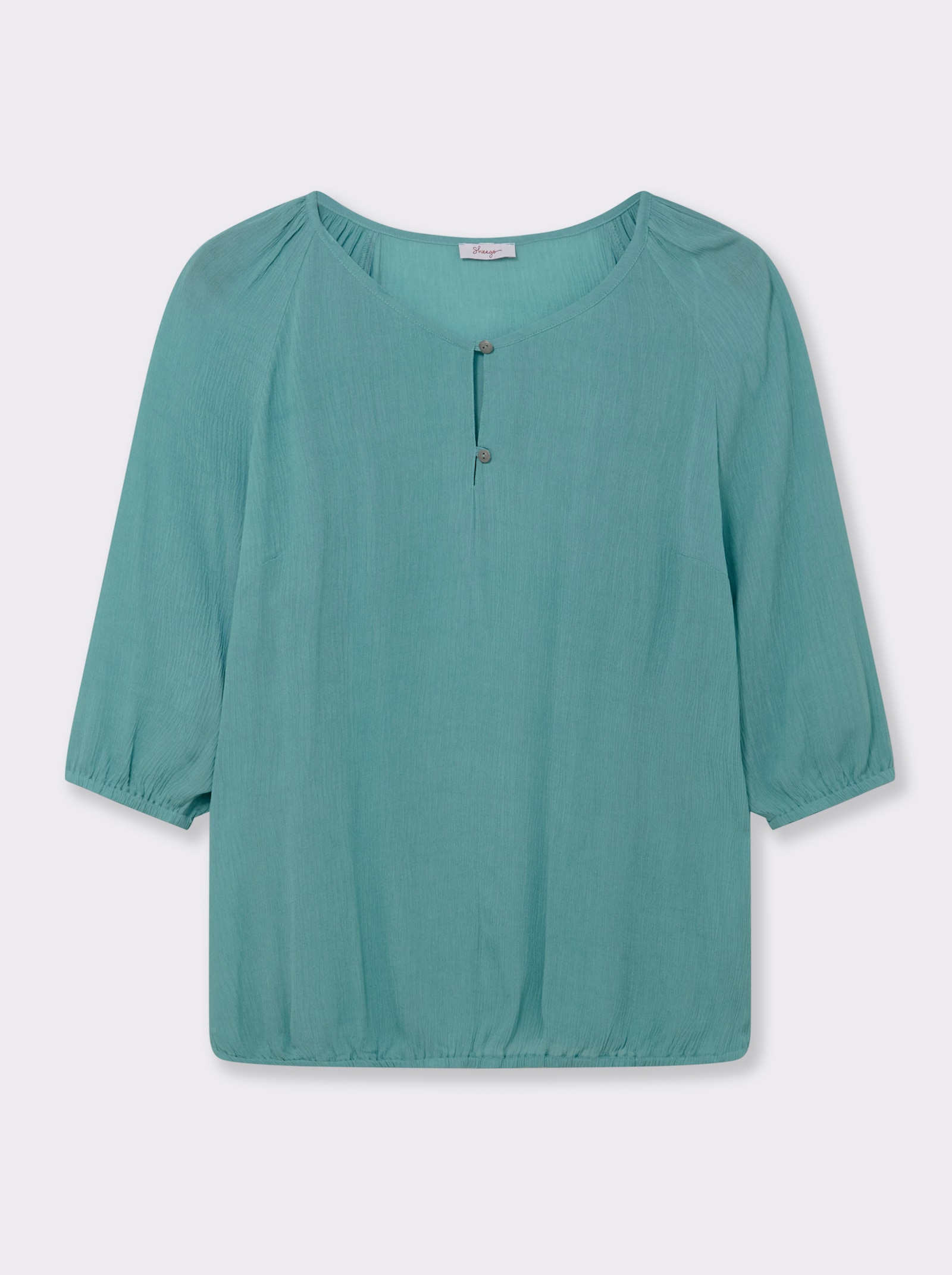 sheego Tunika mit 3/4-Raglanärmeln - ozean