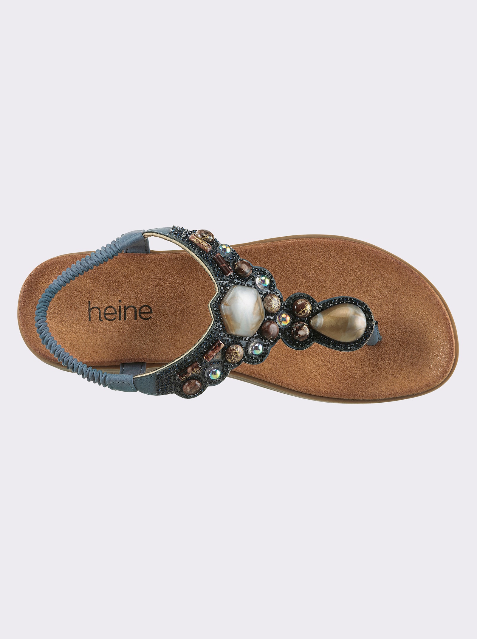 heine Sandale - blau