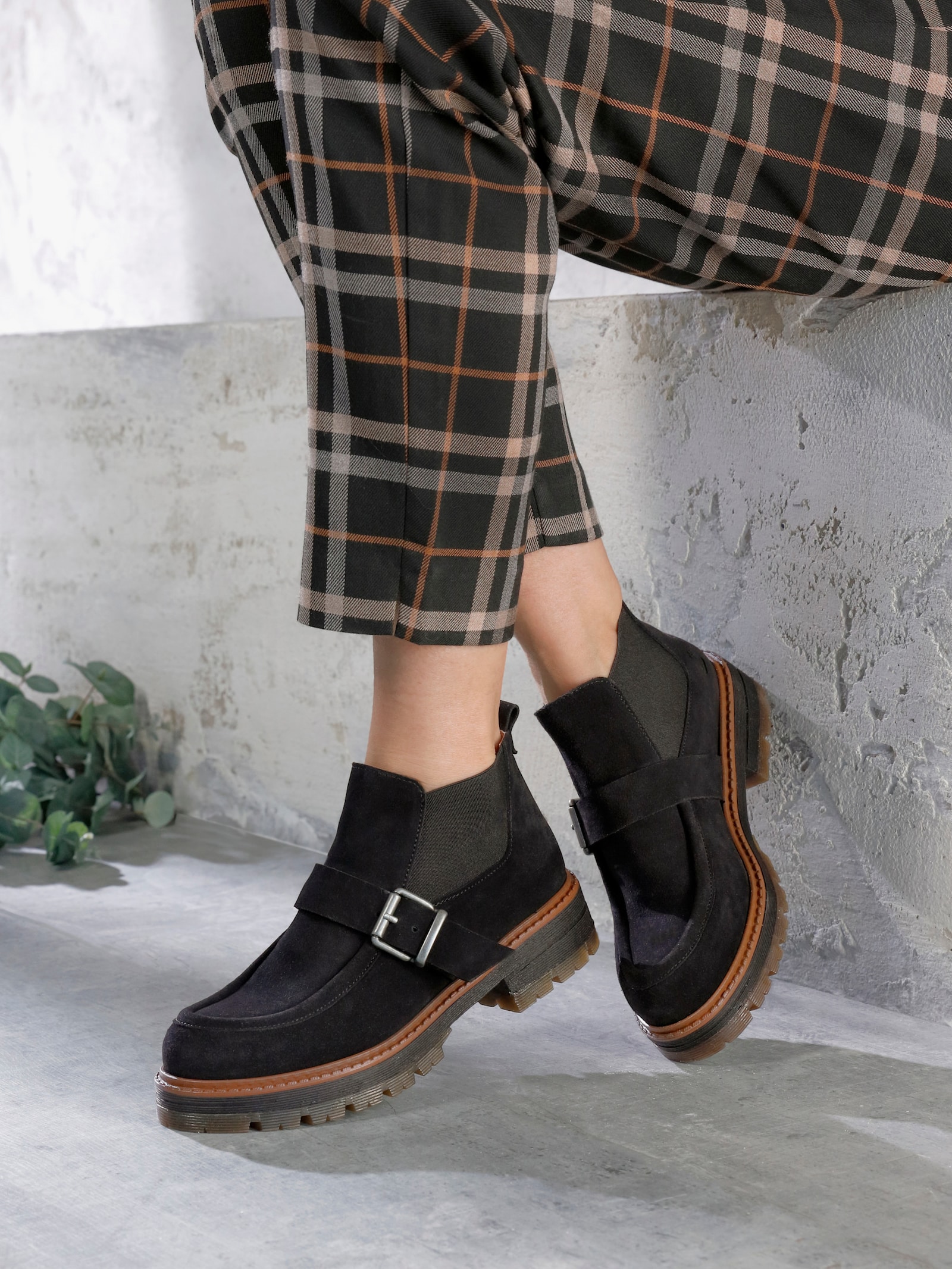 heine Kort laarsje - zwart