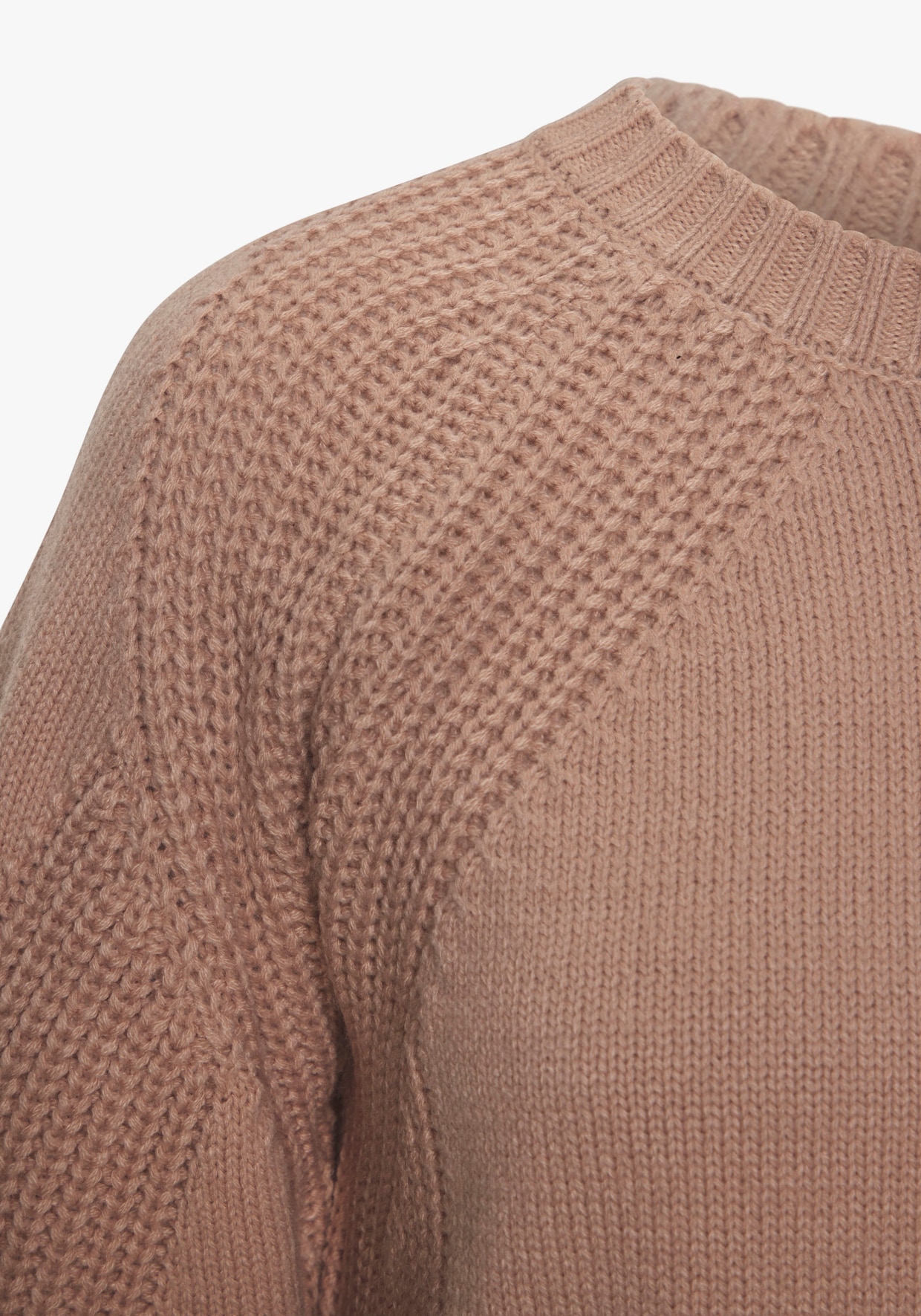 LASCANA Strickpullover - camelfarben
