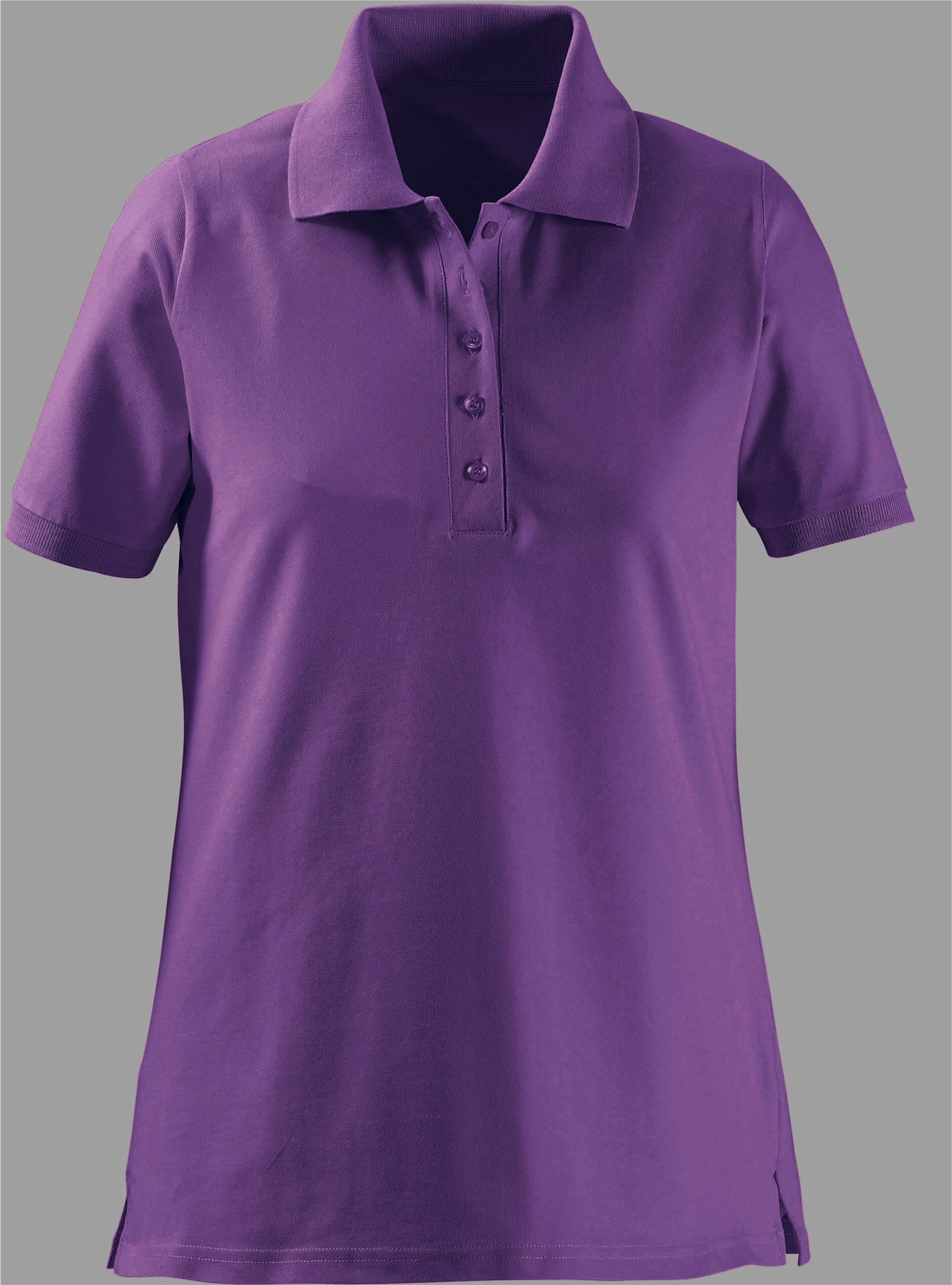 Lila Poloshirt - Bild 3