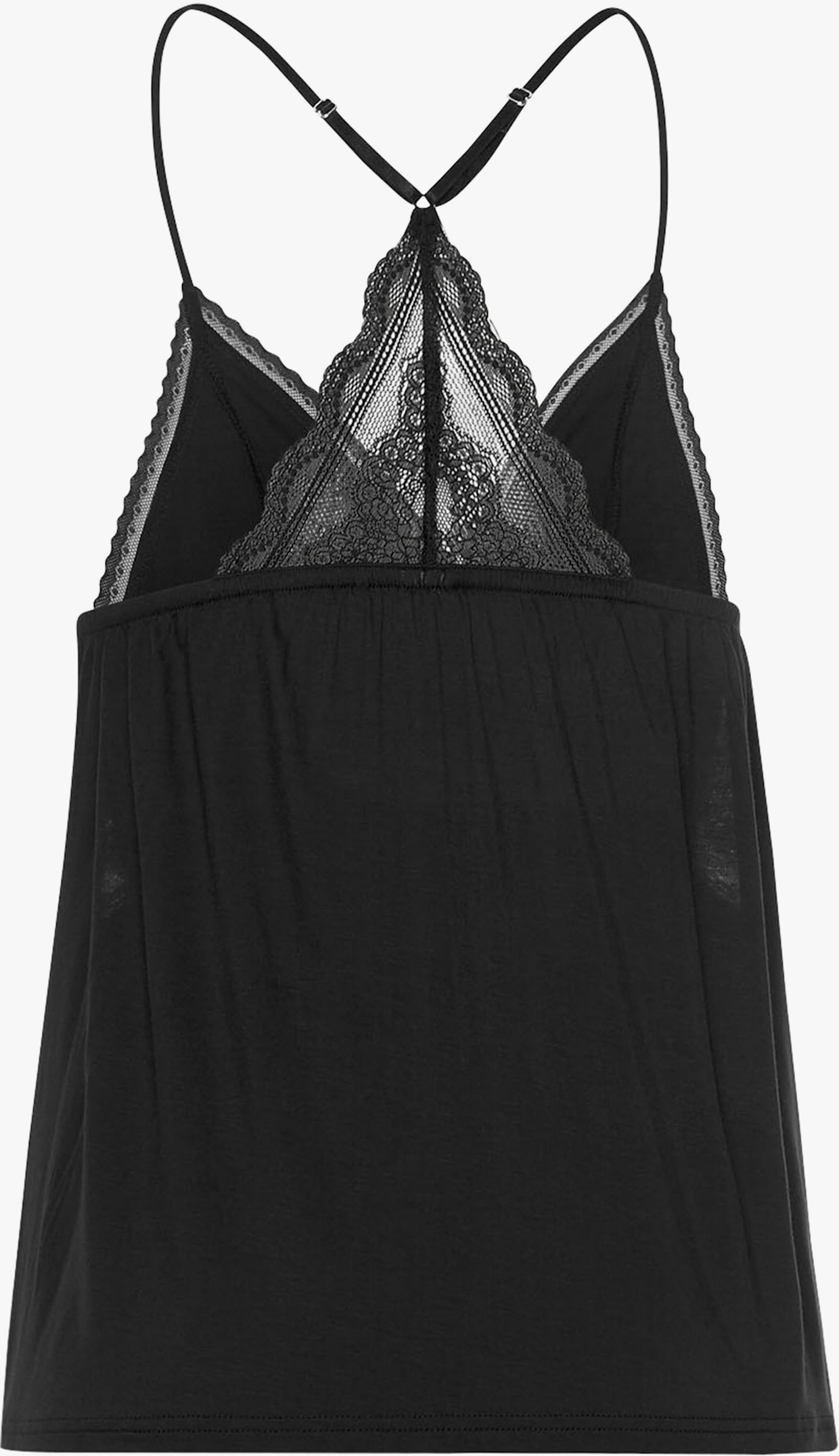 LASCANA Babydolltop - schwarz