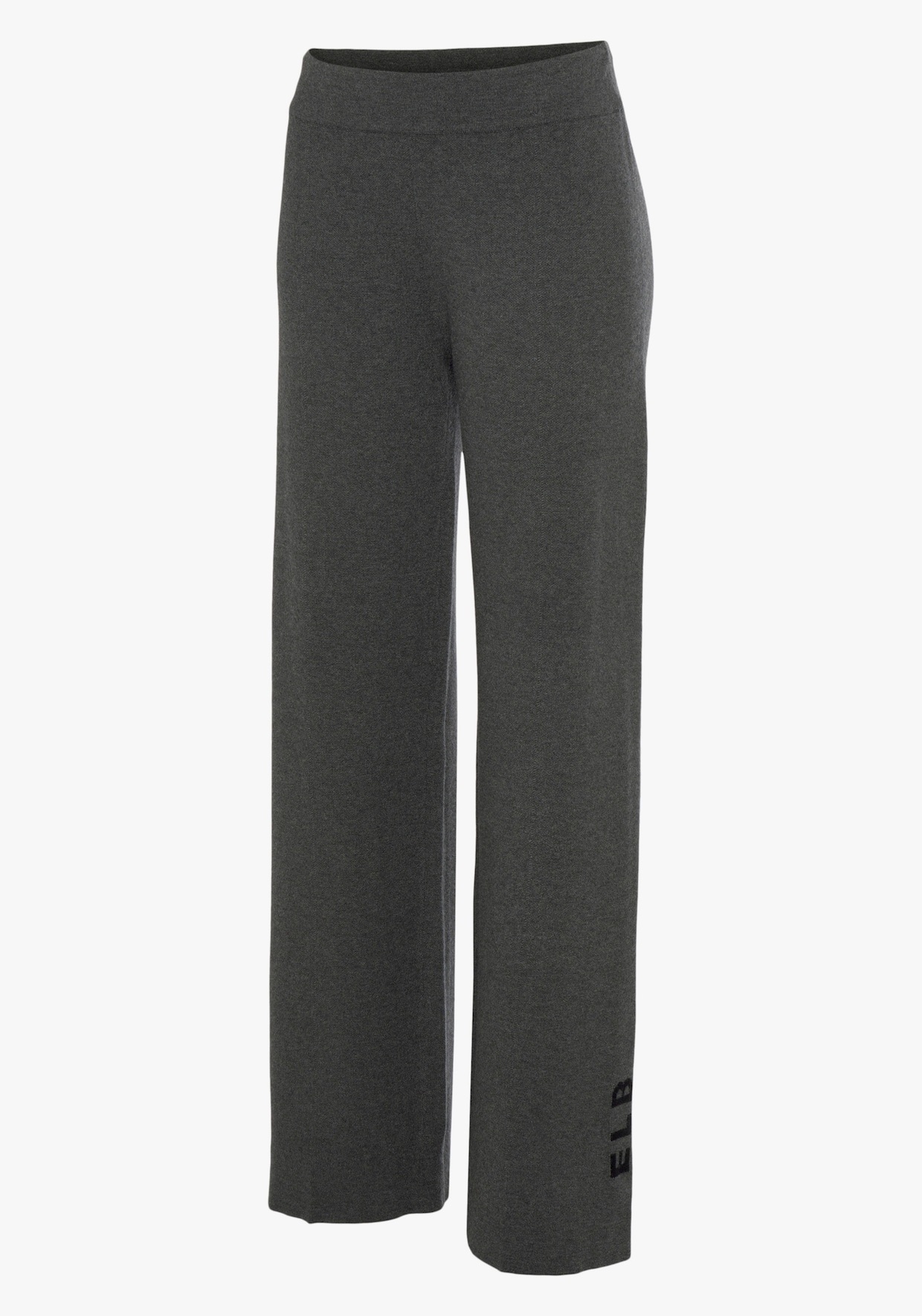 Elbsand Broek van tricot - antraciet