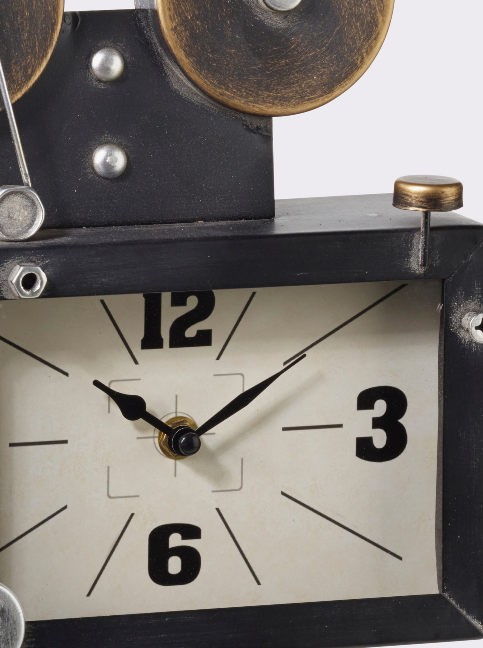 heine home Tischuhr - schwarz