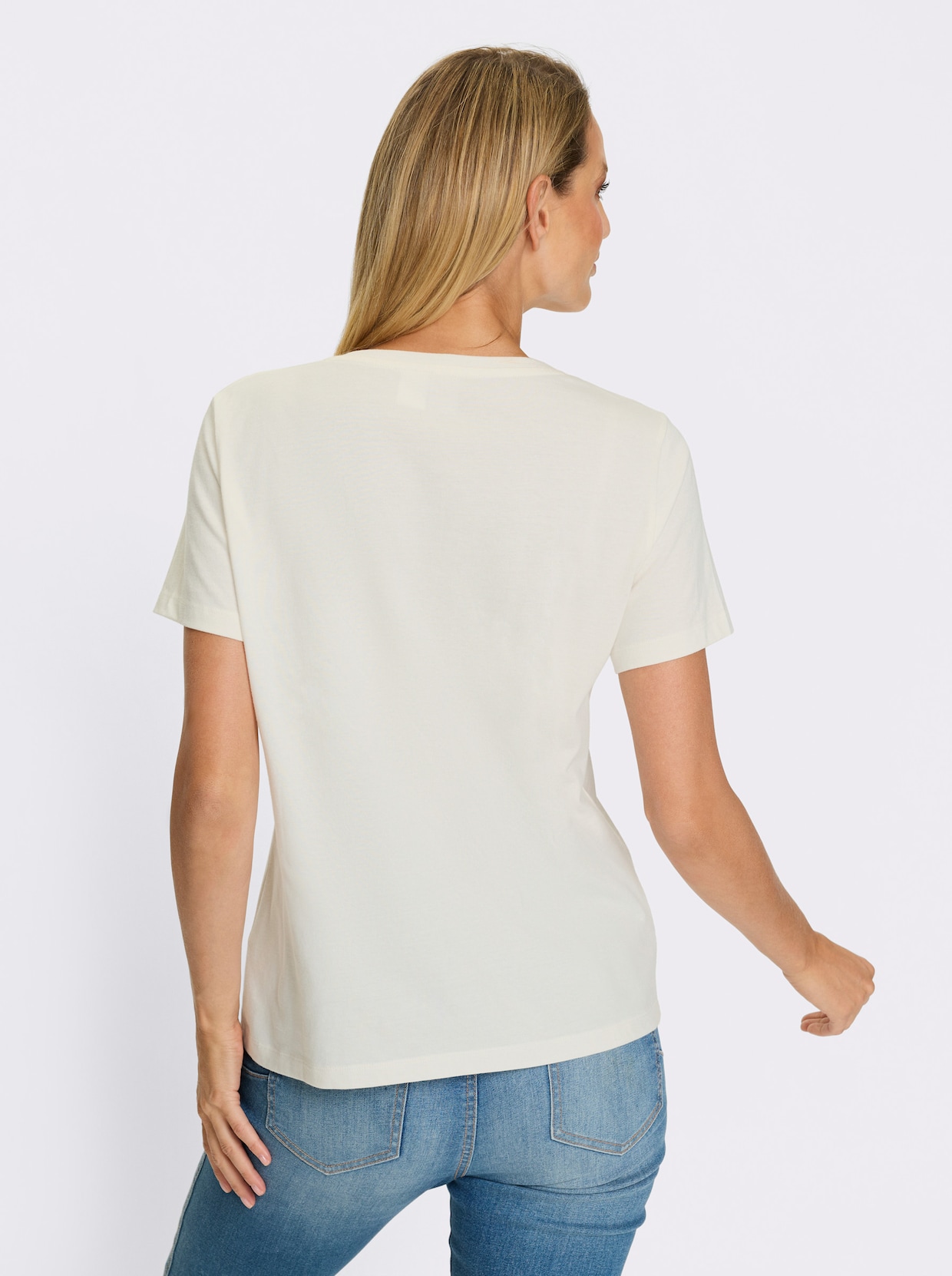 heine T-Shirt - ecru