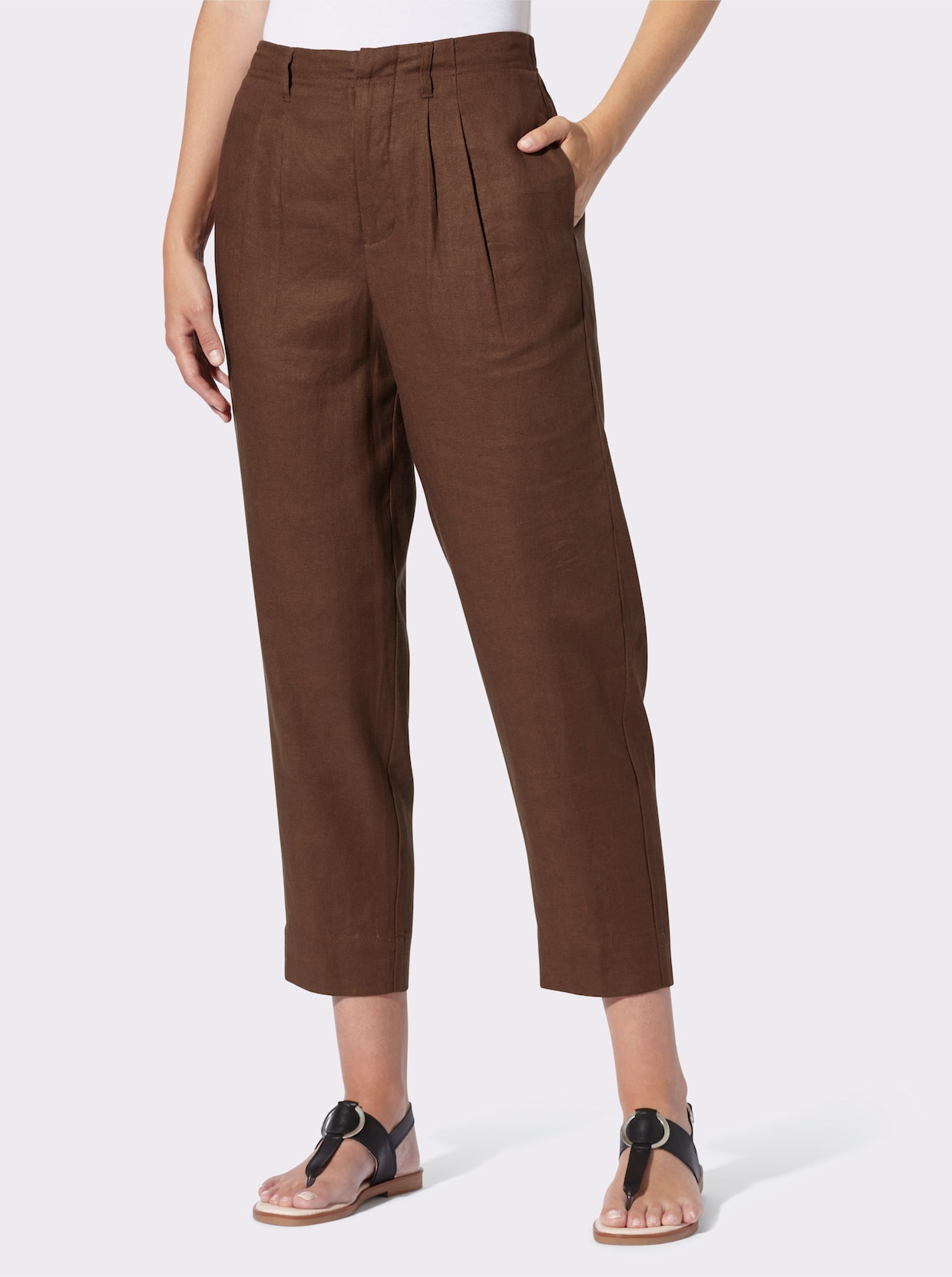 heine 7/8-Hose - schoko