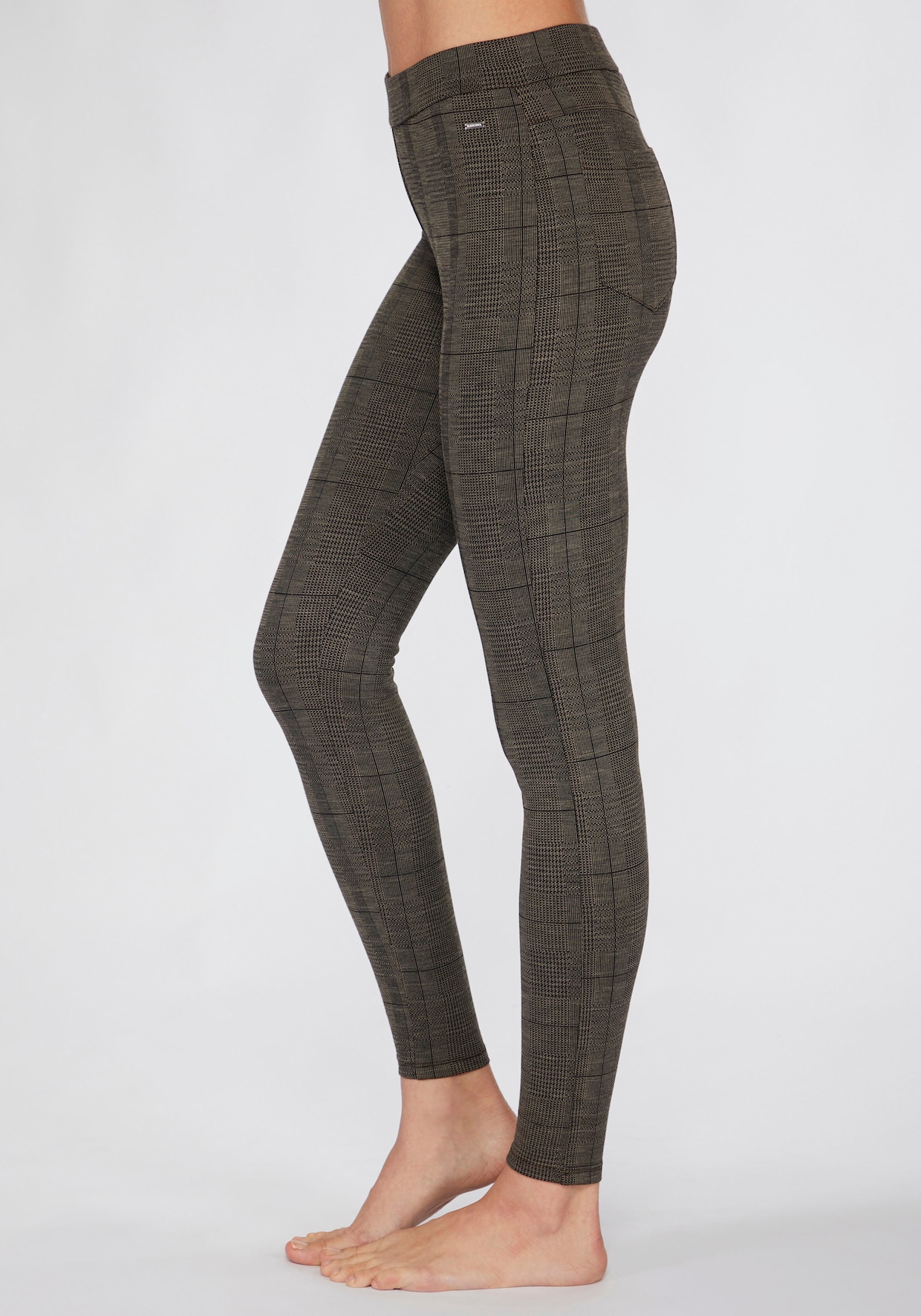 LASCANA Leggings - braun mit schwarz