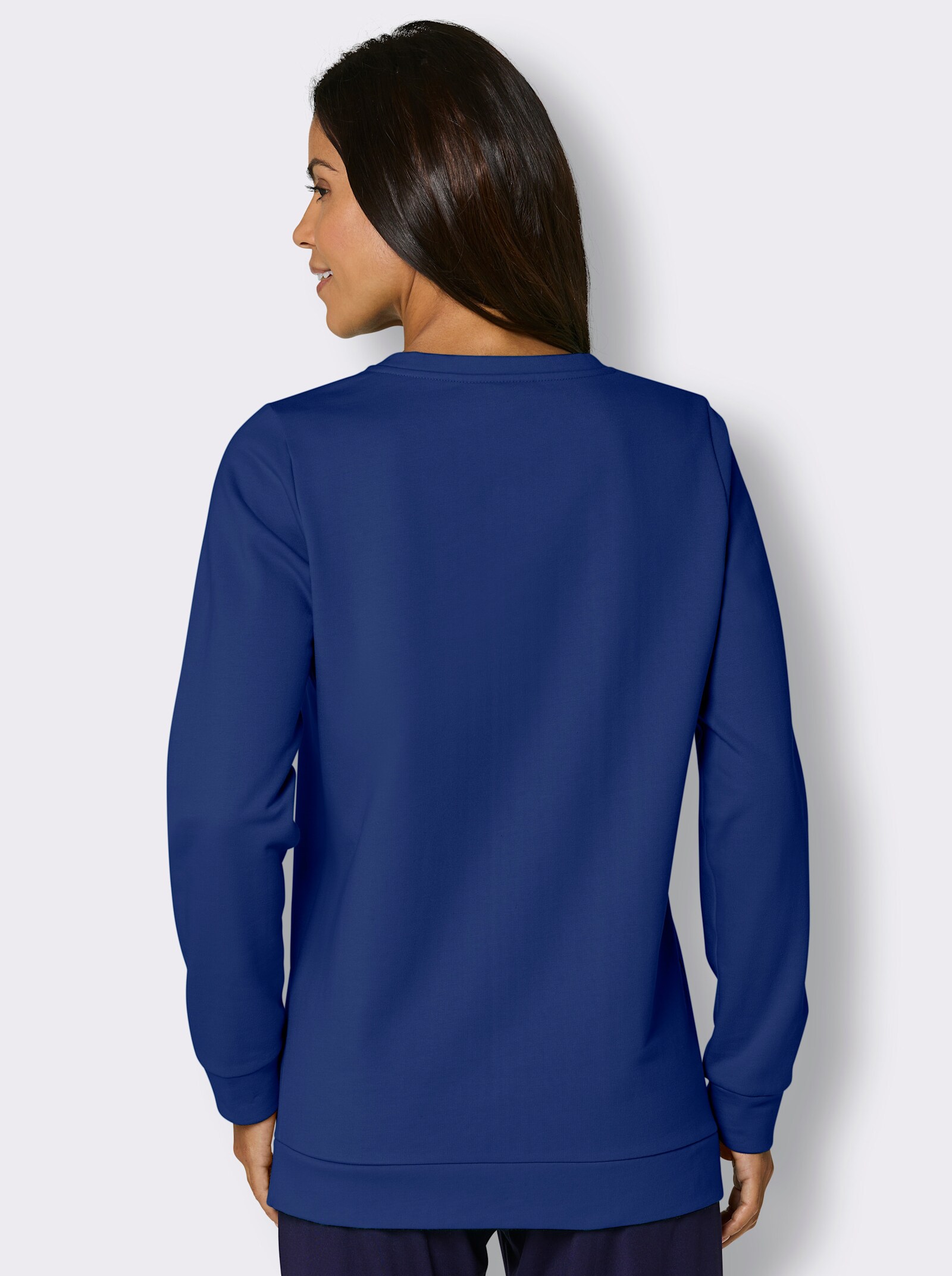 Catamaran Sports Sweatshirt mit 3D-Schriftzug - royalblau