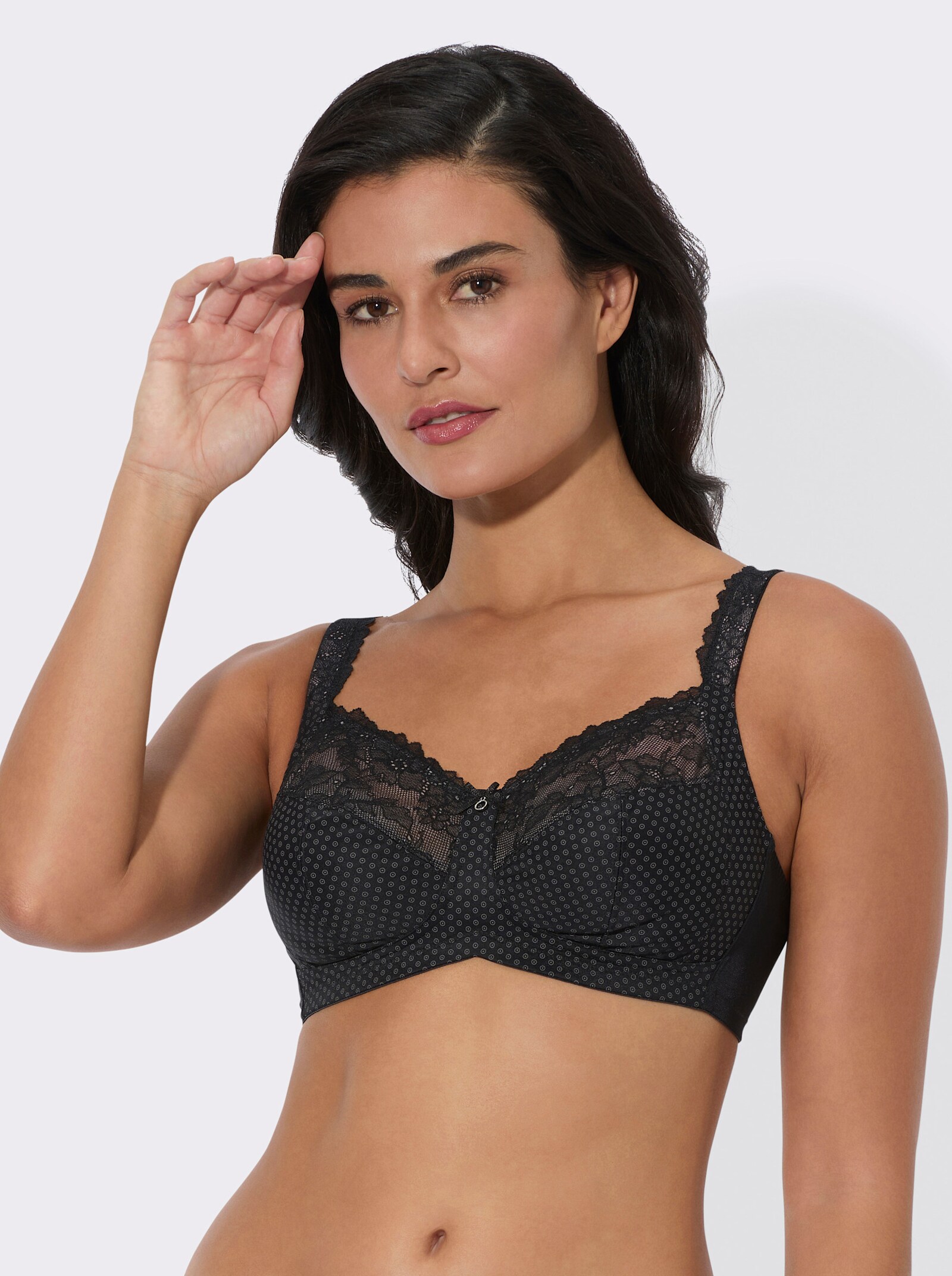 BH ohne Bügel - schwarz