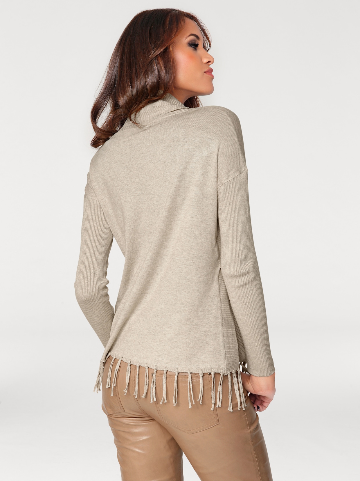 heine Rollkragen-Pullover - sand