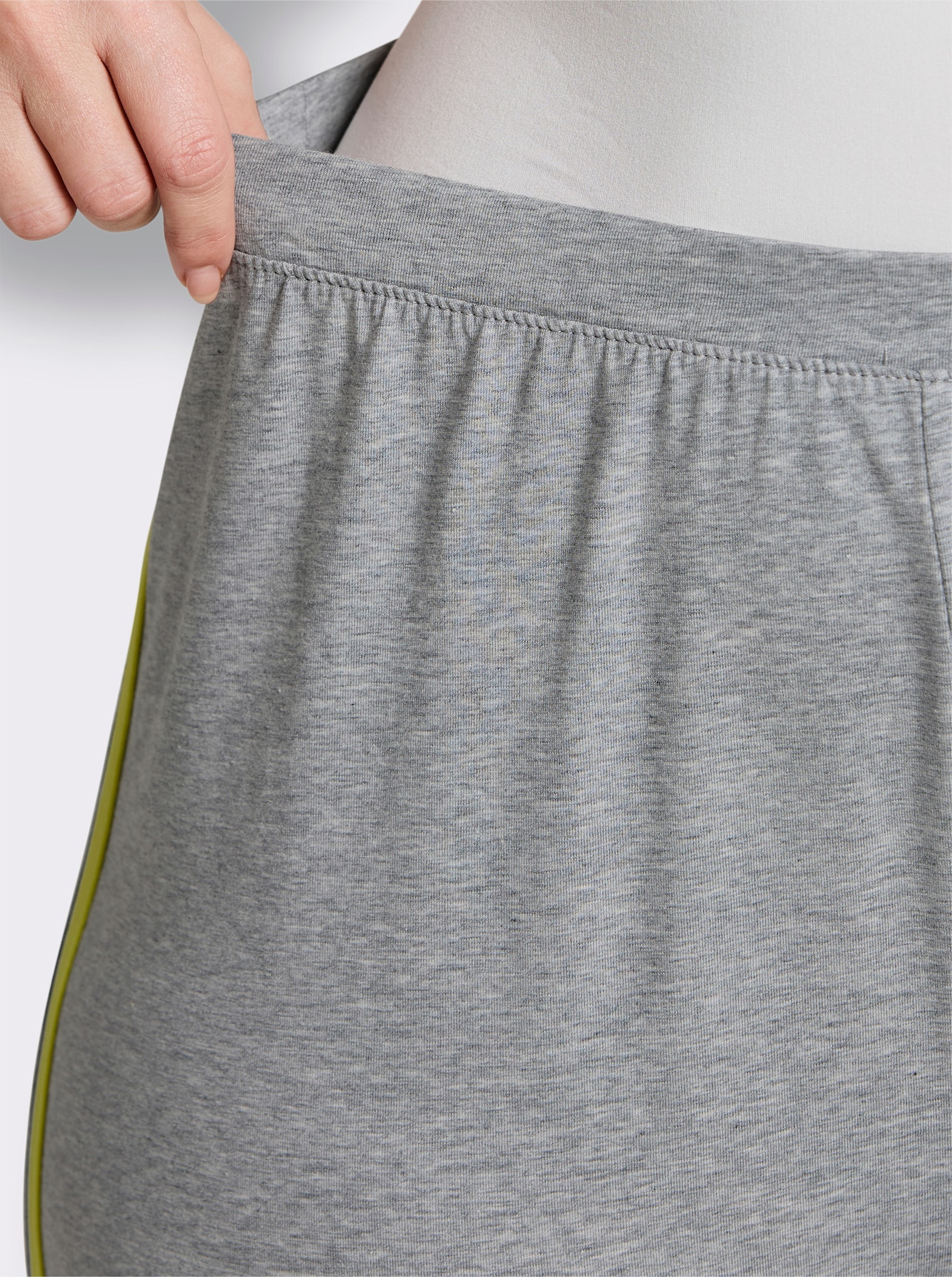 feel good Hose - grau-meliert