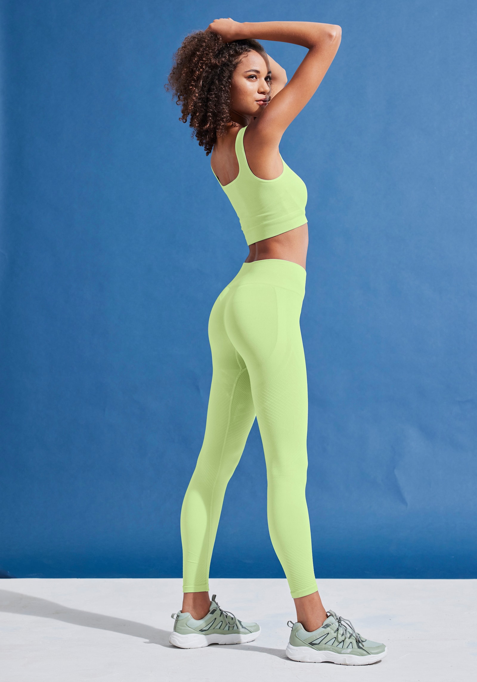 LASCANA Seamless Leggings - lime