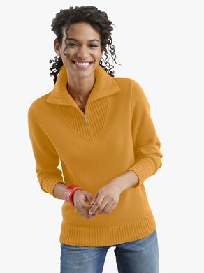 Pullover - ocker