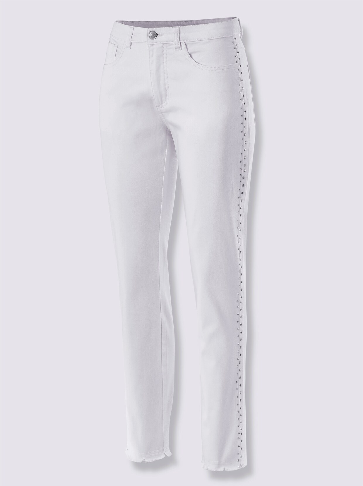 7/8-Jeans - weiß