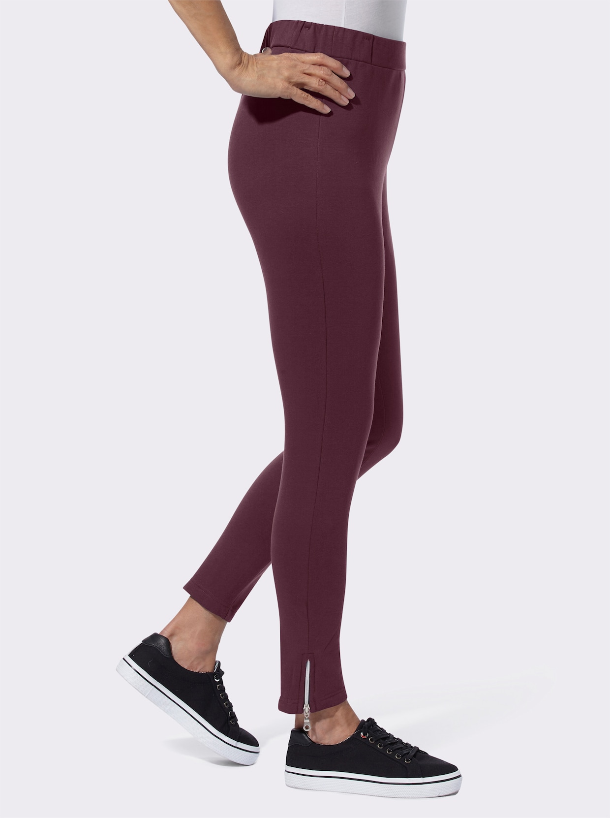 Thermo-Leggings - burgund