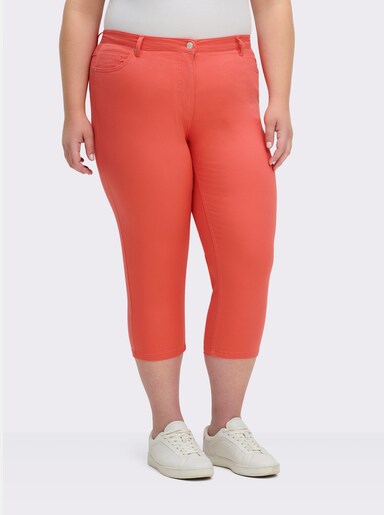 3/4-Jeans - koralle