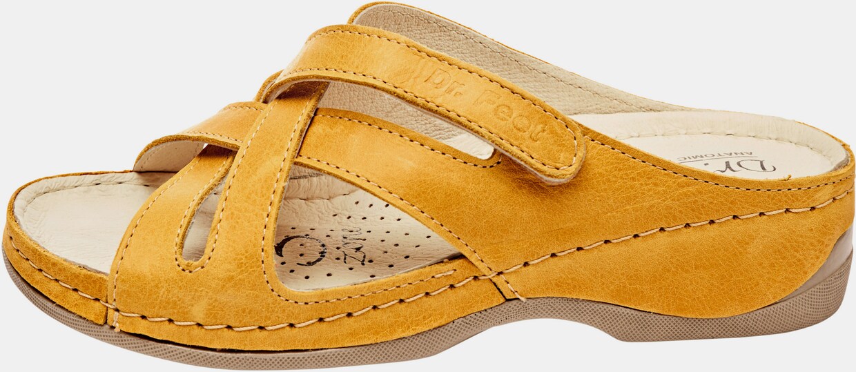 Dr. Feet Hausschuhe - gelb