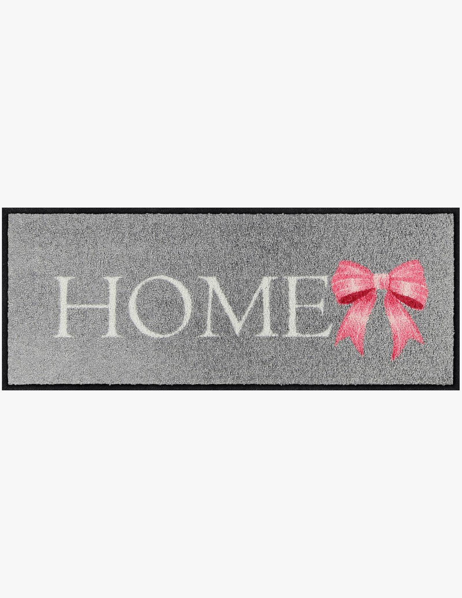 Salonloewe Fußmatte - grau-rosé