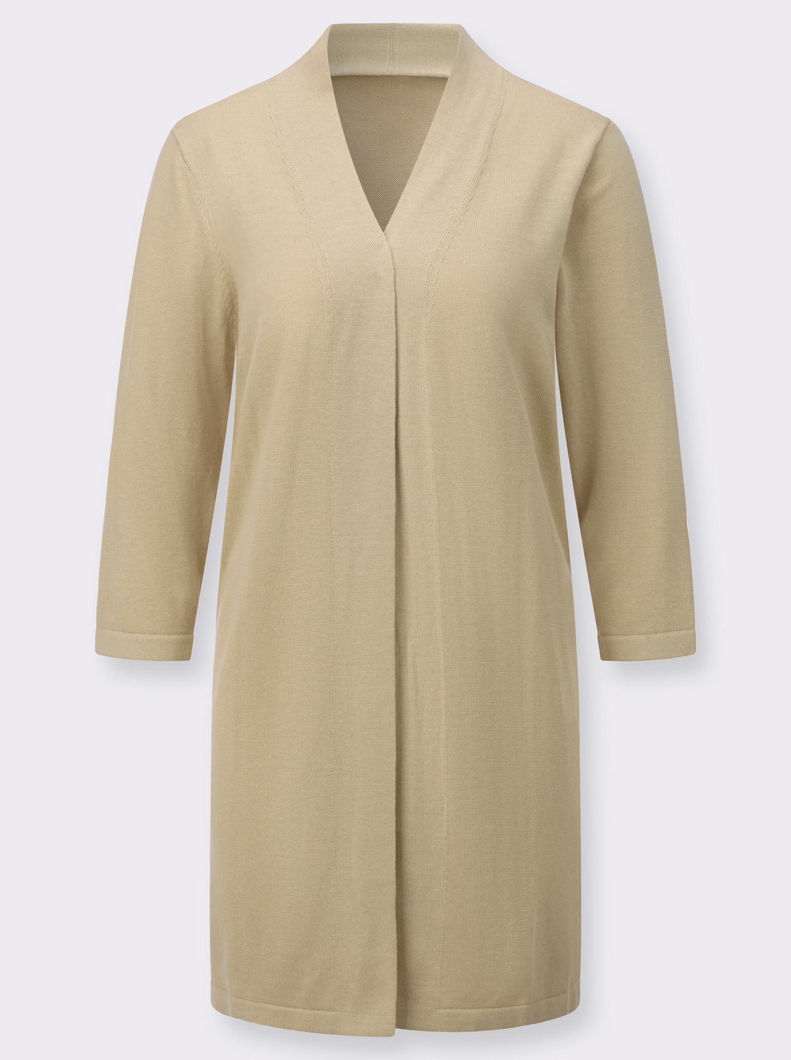 Strickjacke - sand