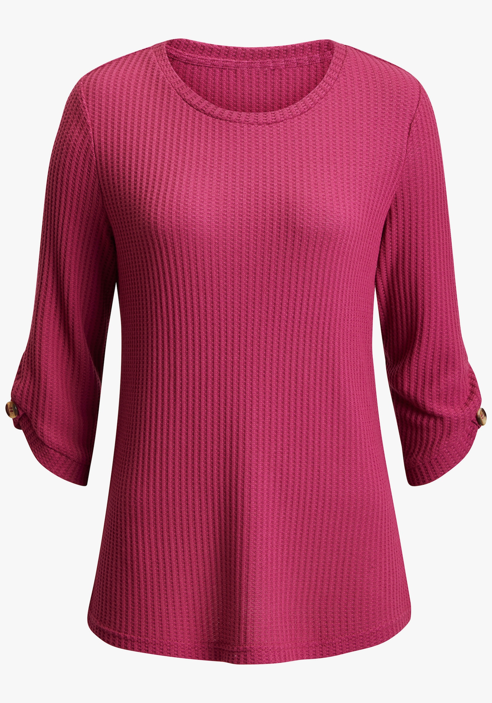 LASCANA 3/4-Arm-Shirt - beere
