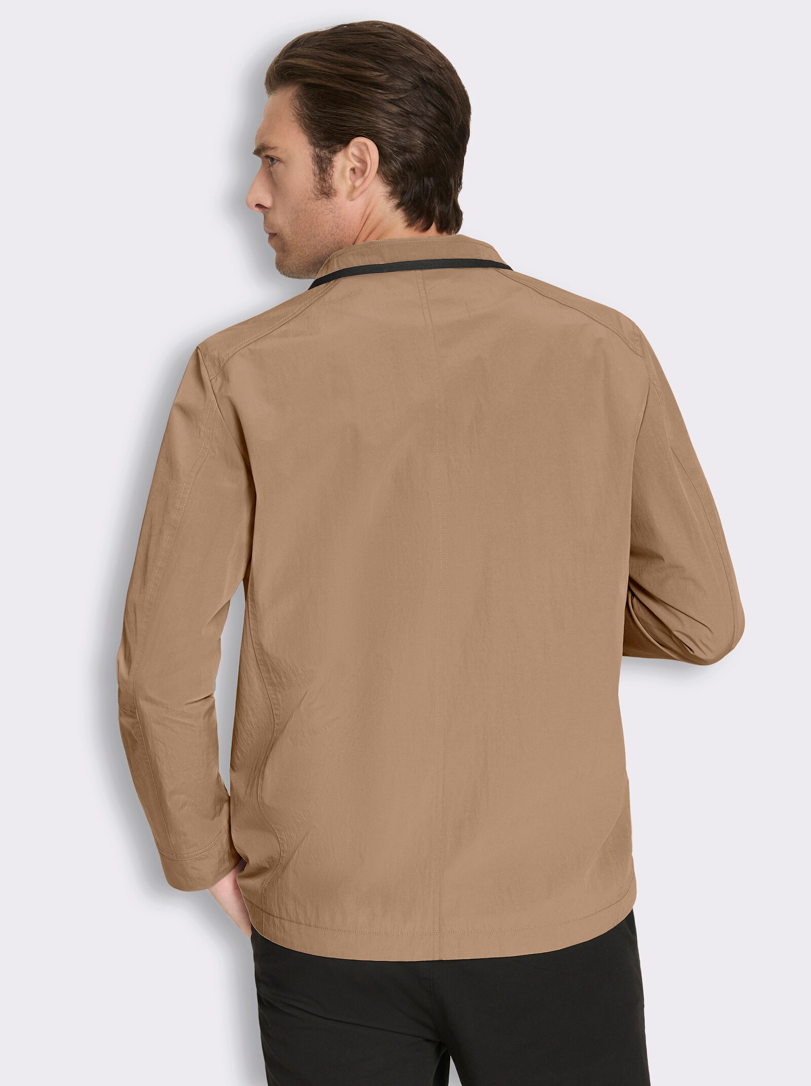 Marco Donati Longjacke mit Wetterschutz-Ausrüstung - camel