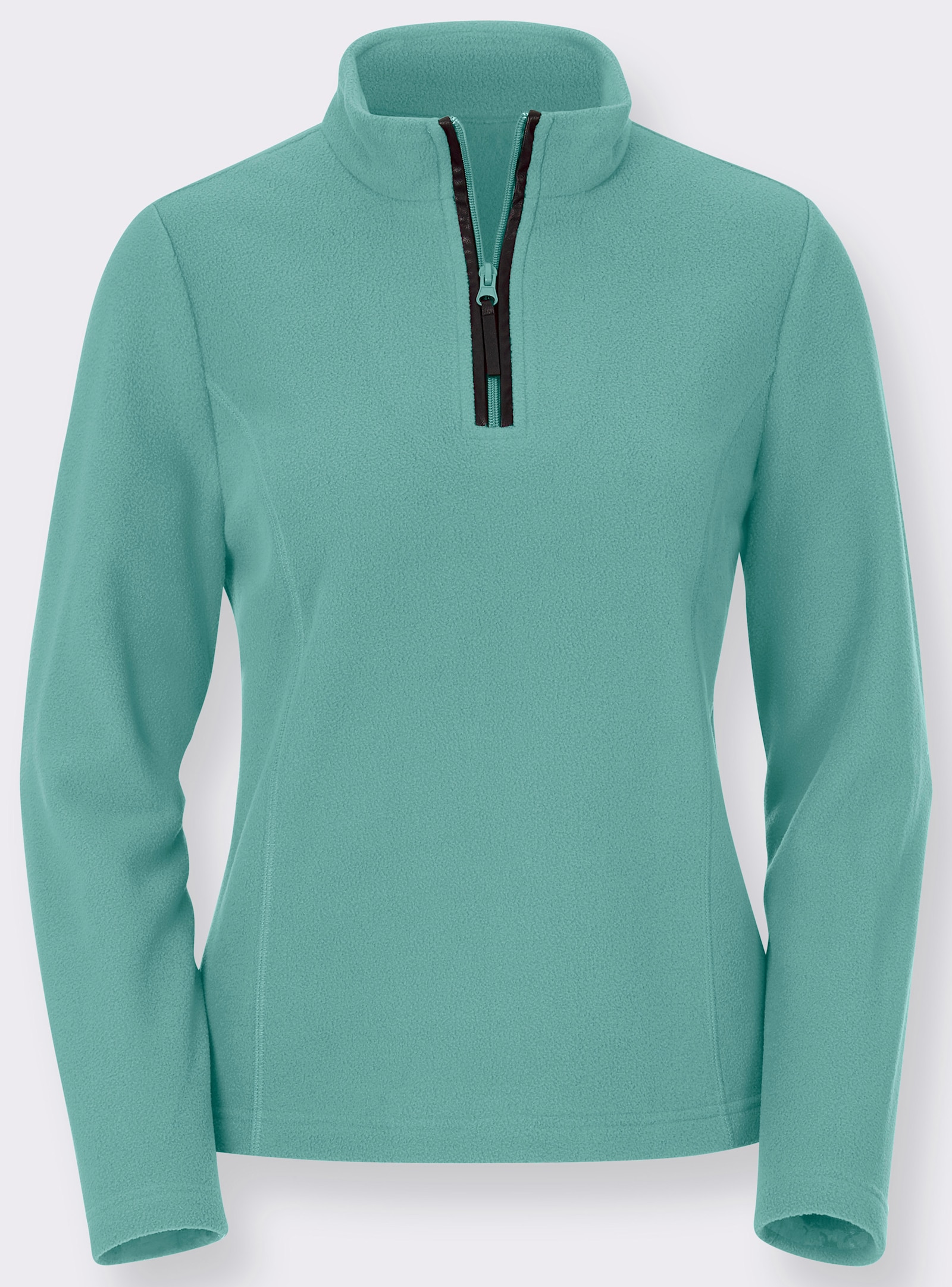 Fleeceshirt mit Antipilling-Ausrüstung - wintertürkis
