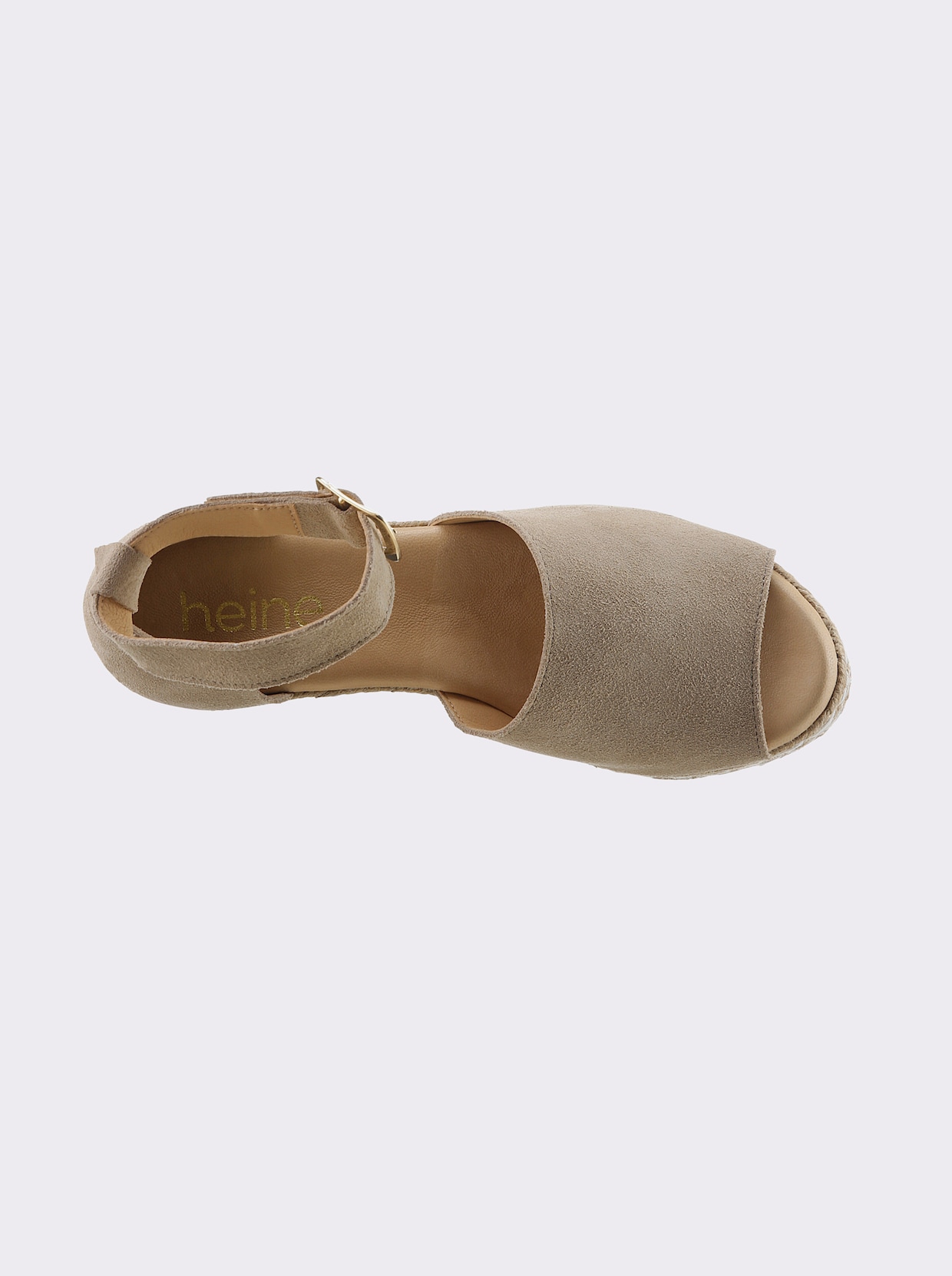 heine Keilsandalette - beige