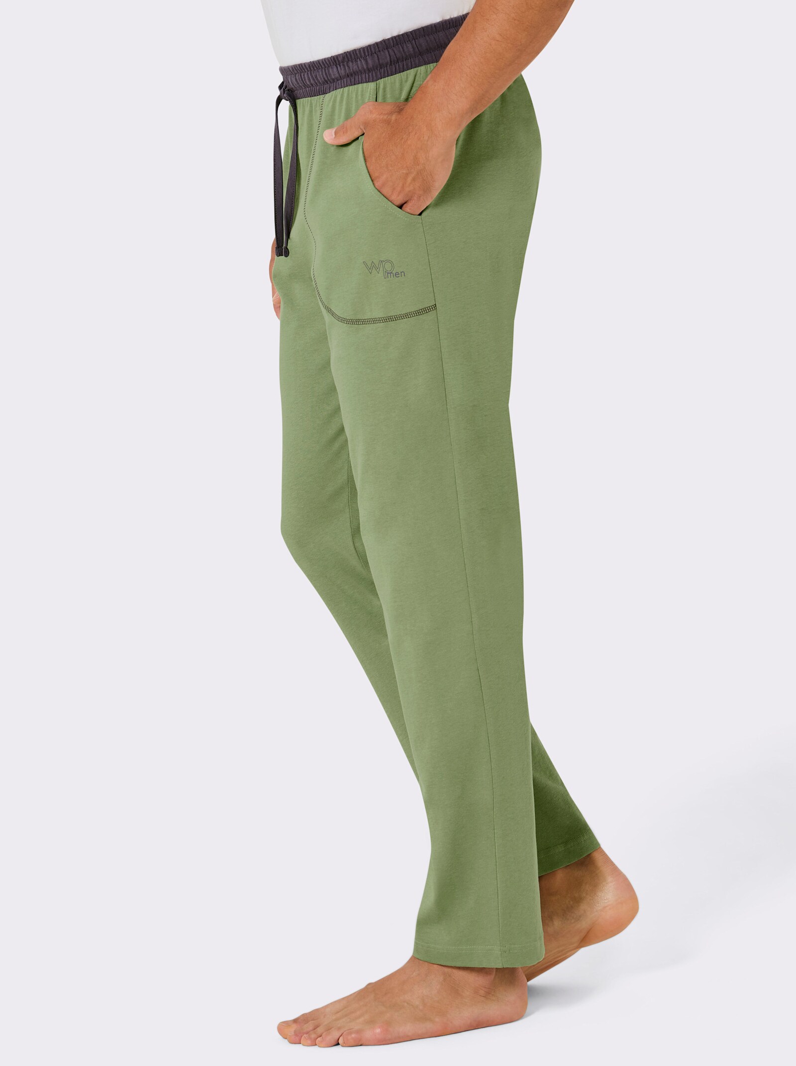 wäschepur men Hose lang - eucalyptus
