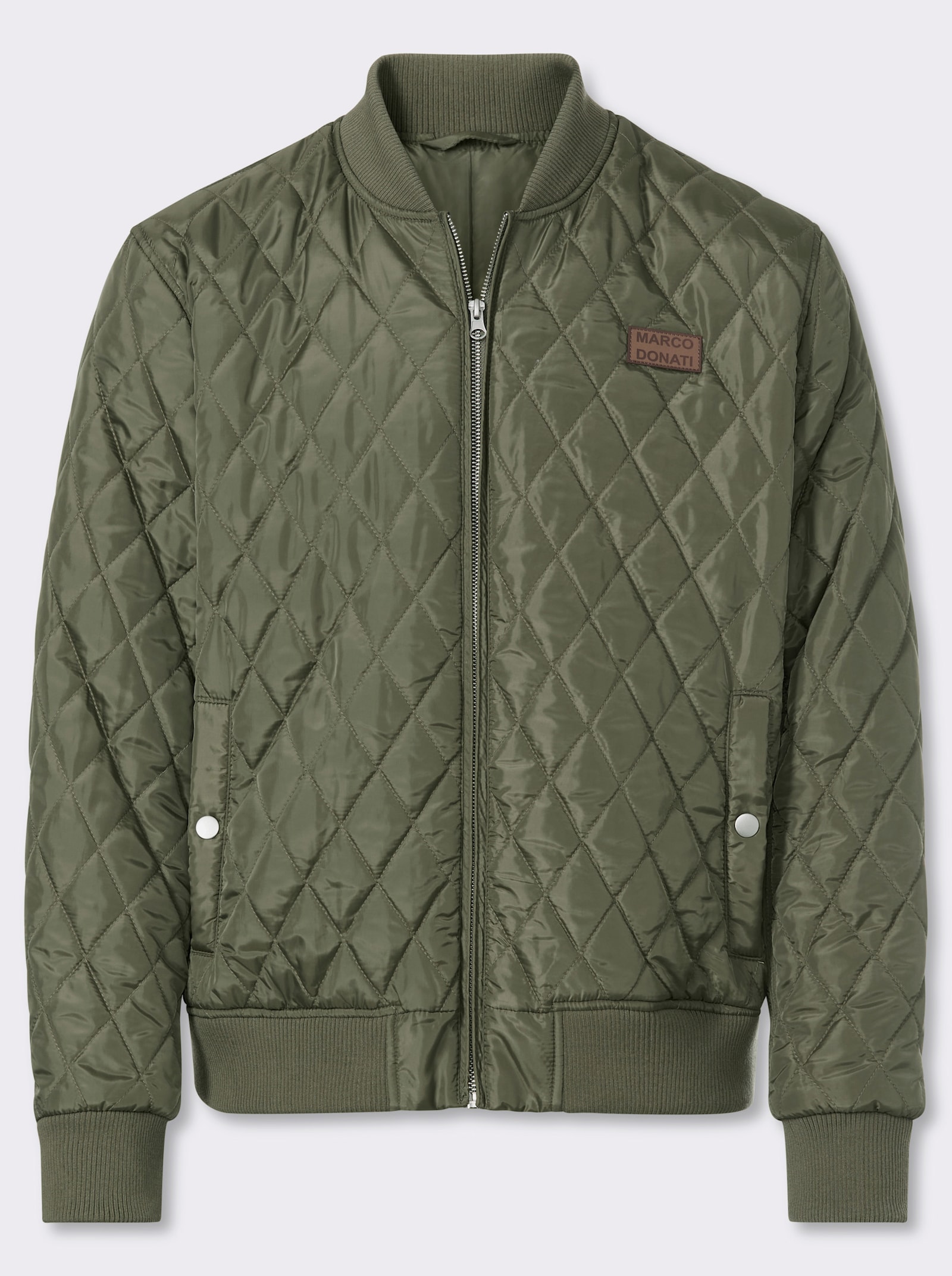 Marco Donati Steppjacke mit Rautensteppung - khaki