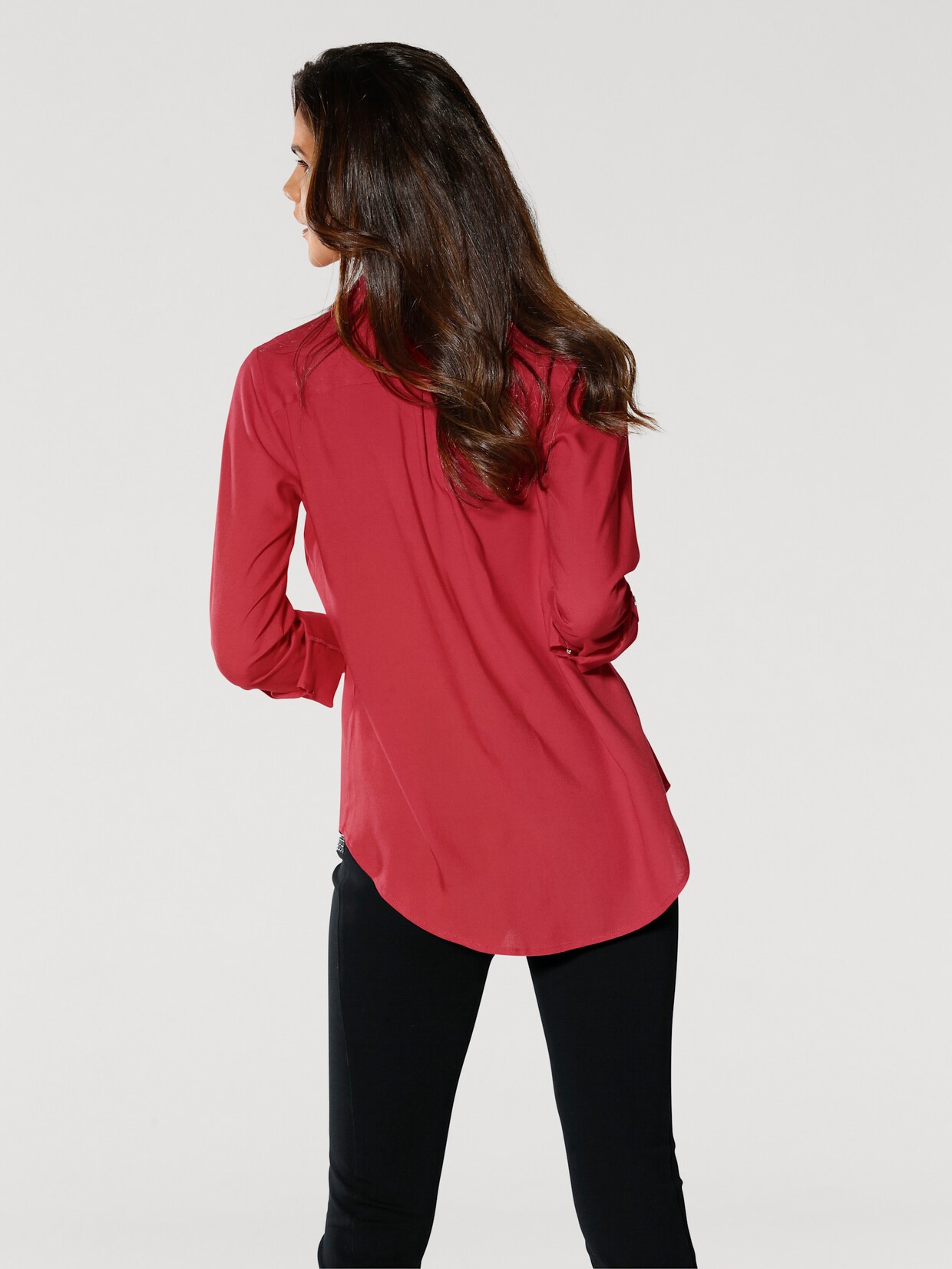 heine Hemdbluse - rot
