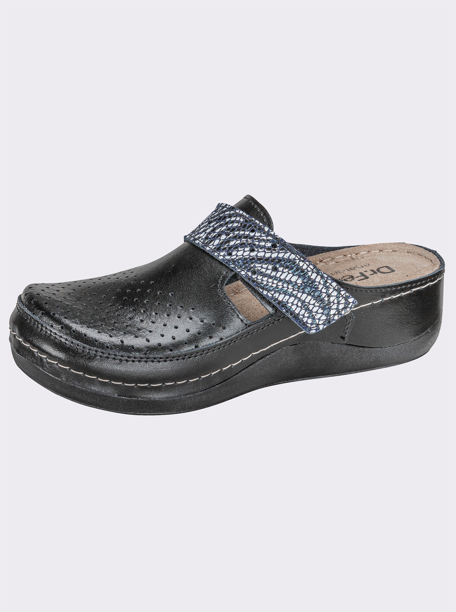 Dr. Feet Clog - schwarz