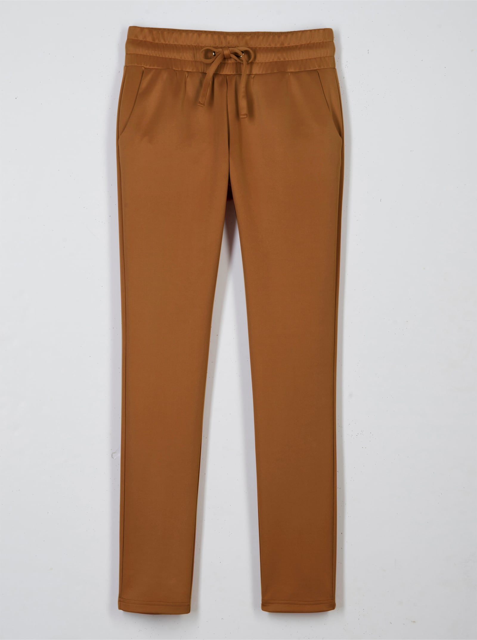 Comfortbroek in stretchkwaliteit - cognac