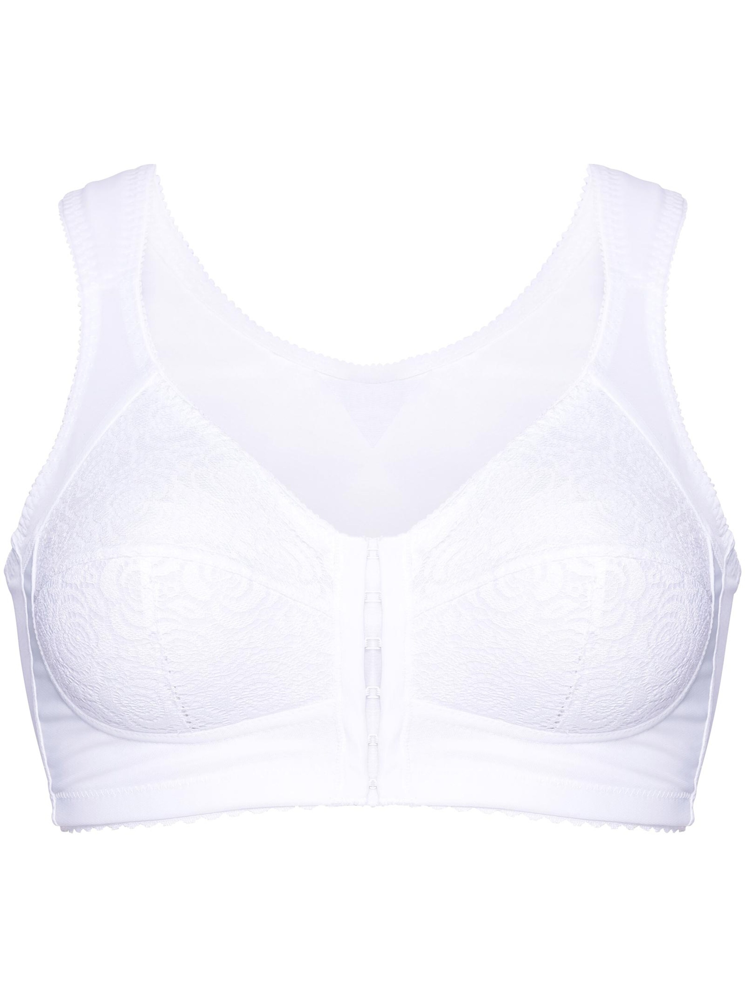 wäschepur Vorderverschluss-BH - weiß
