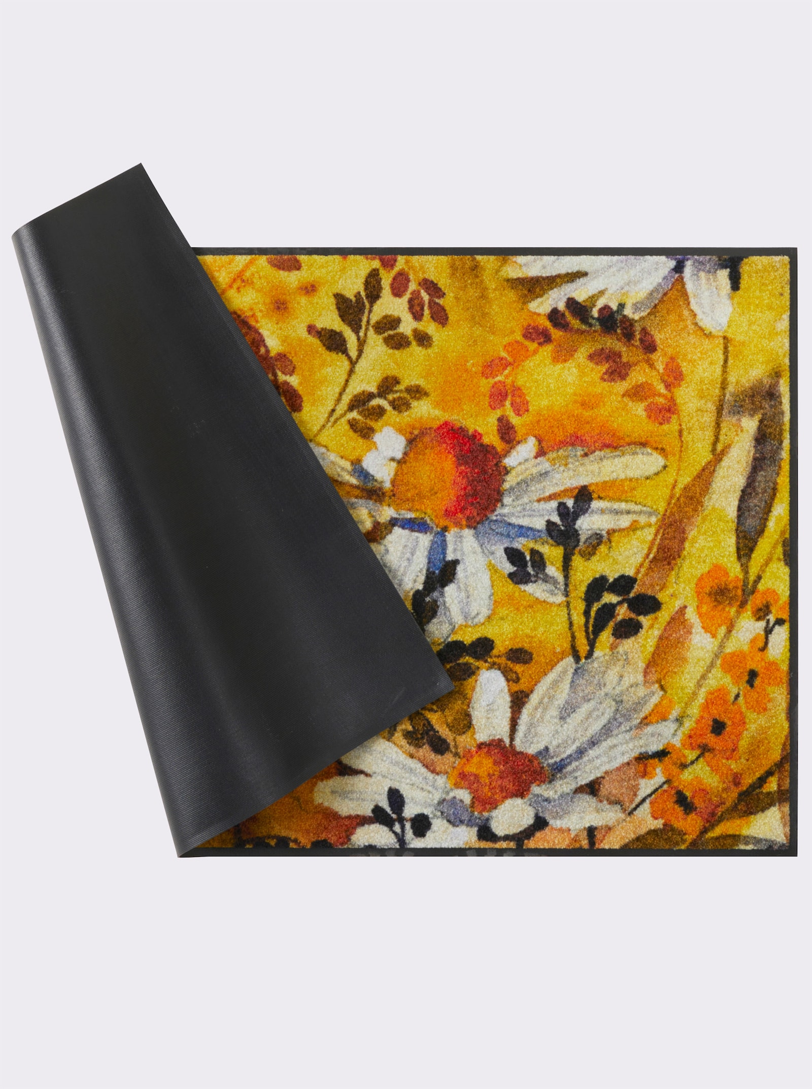 wash+dry by Kleen-Tex Fußmatte - gelb-gemustert