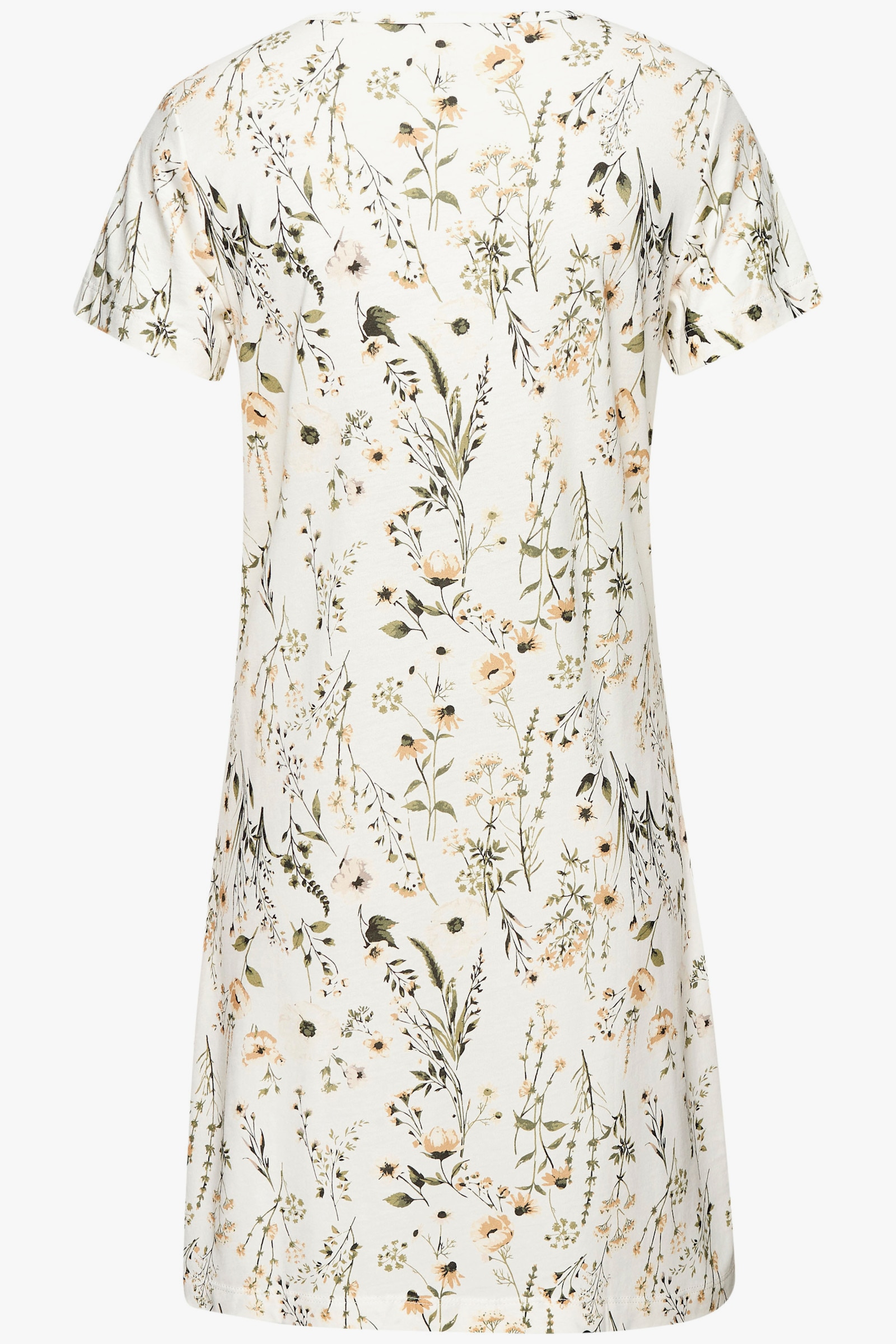 LASCANA Nachthemd - creme-gemustert