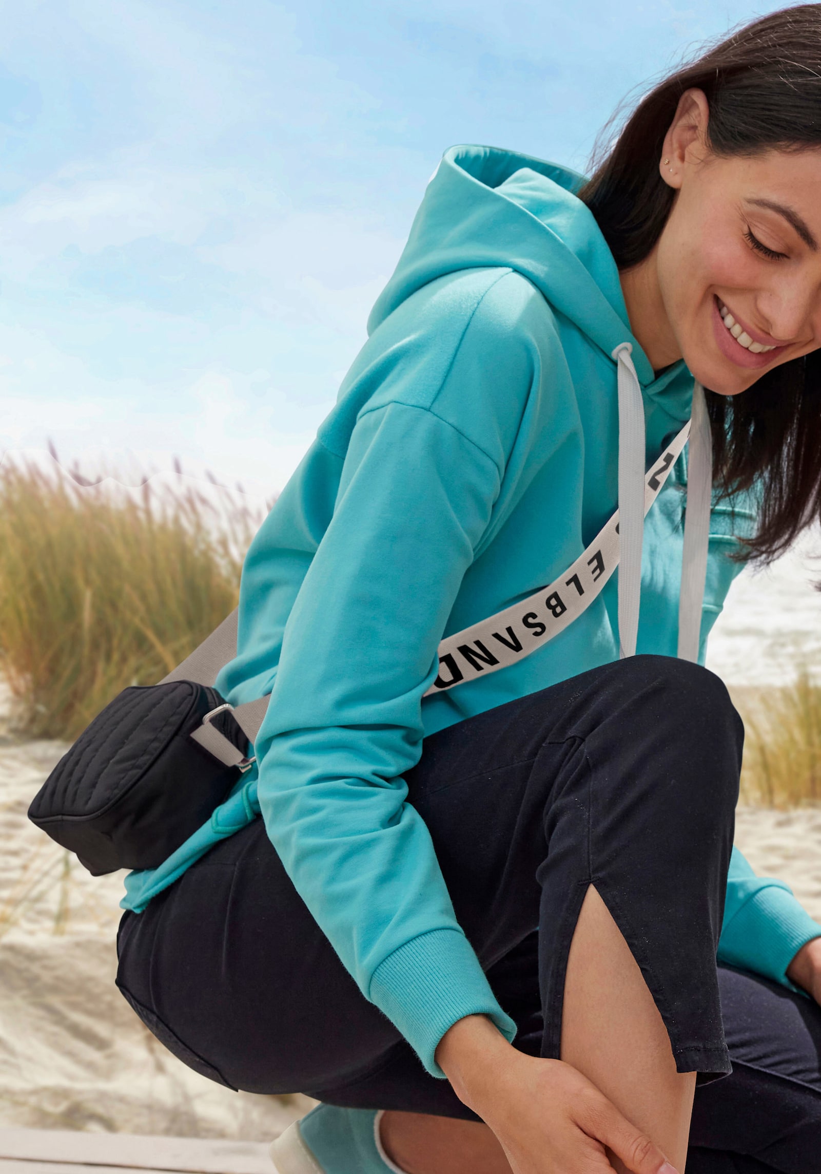 Elbsand Schoudertas - zwart