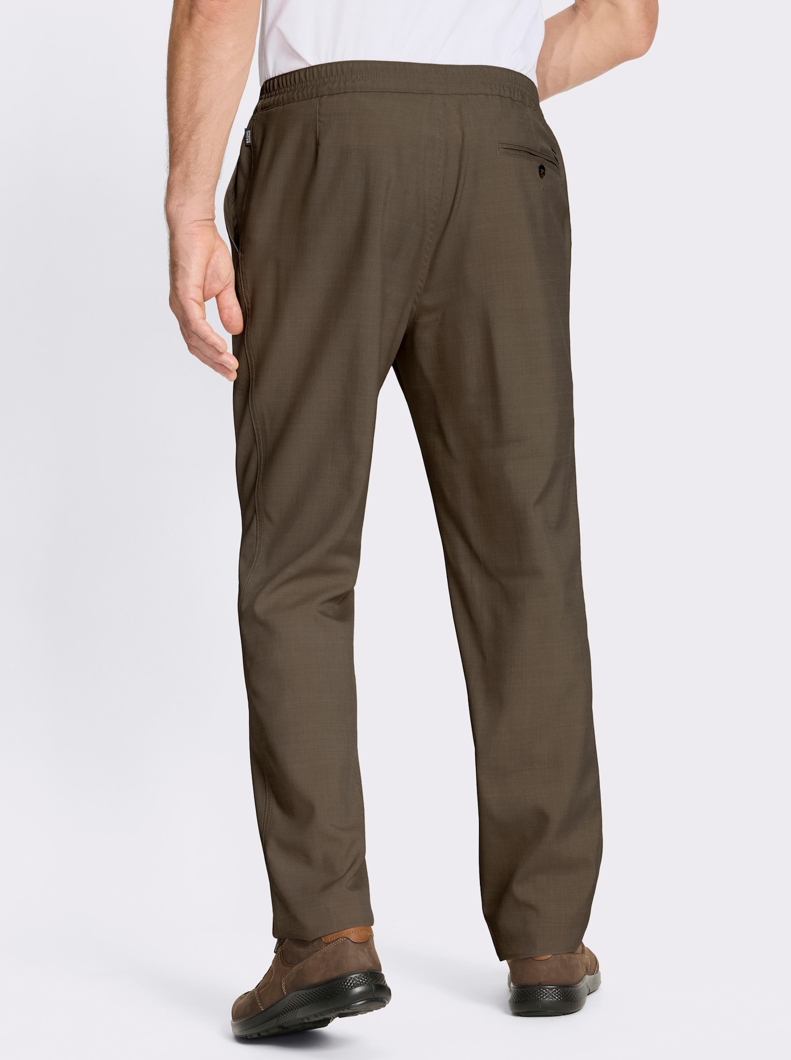 Brühl Schlupfhose mit Easy-Care-Eigenschaften - schoko