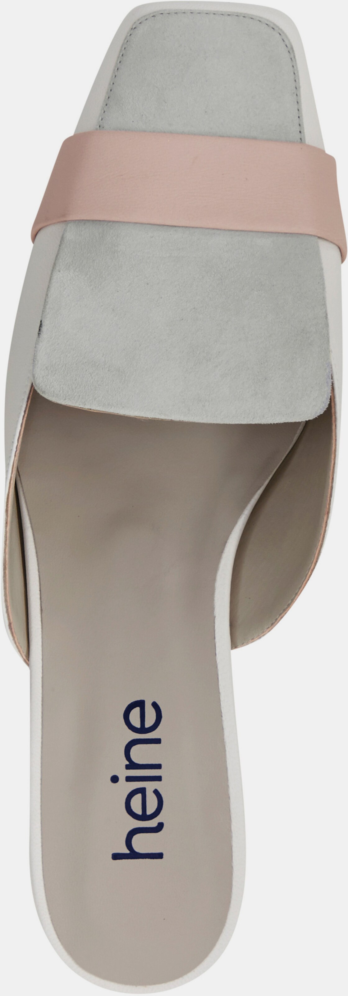 heine Pantolette - ecru-grau