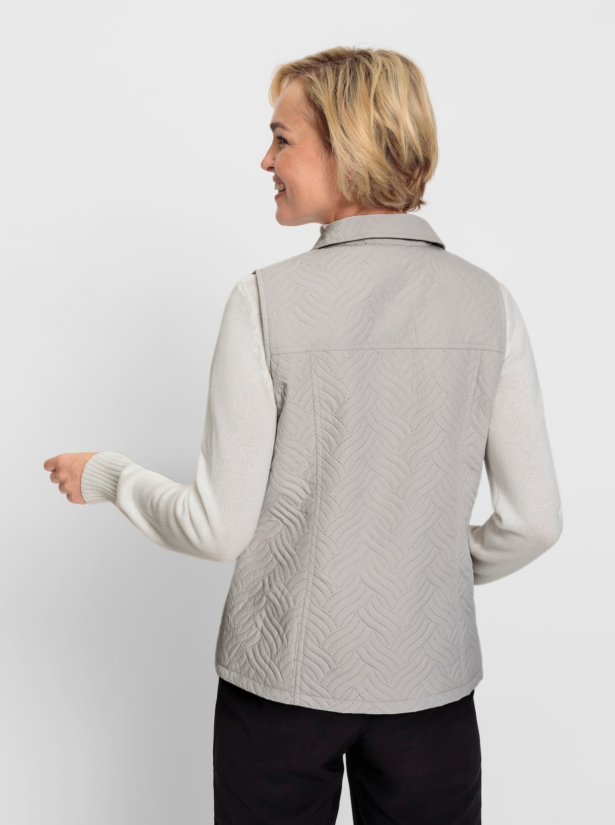 Bodywarmer - lichtgrijs